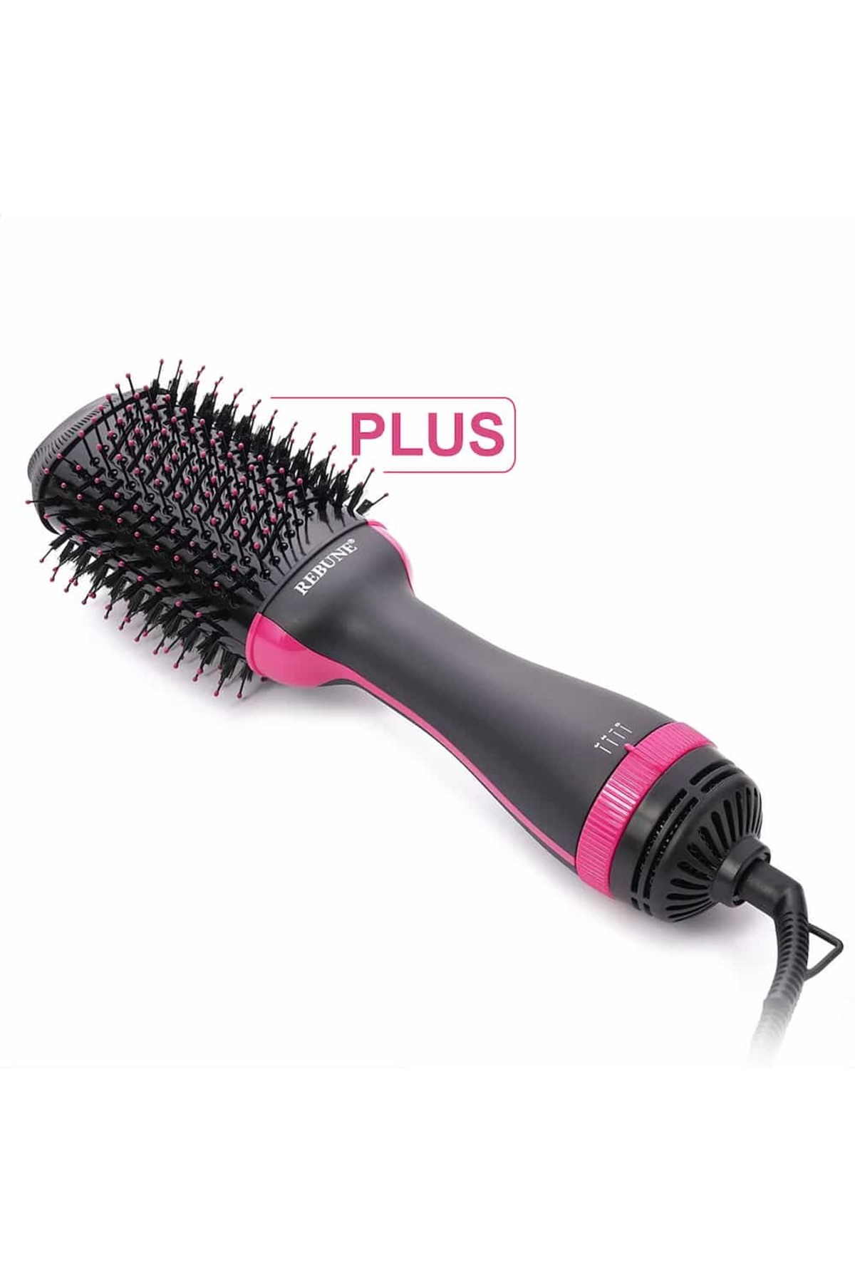 ريبون استشوار الشعر المطور 1200 واط - 3 مستويات حرارة - أسود - RE-2089PLUS