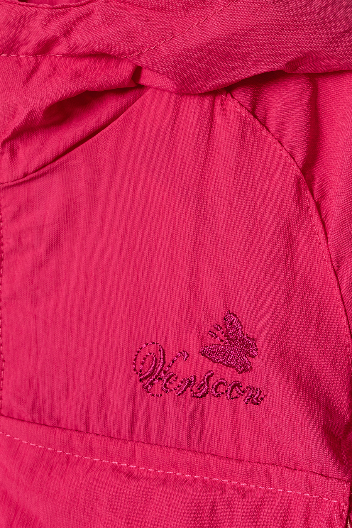 Verscon Kız Kapüşonlu Nakışlı Yağmurluk & Rüzgarlık 1 - 5 Yaş fotoğrafı 3 (önizleme)