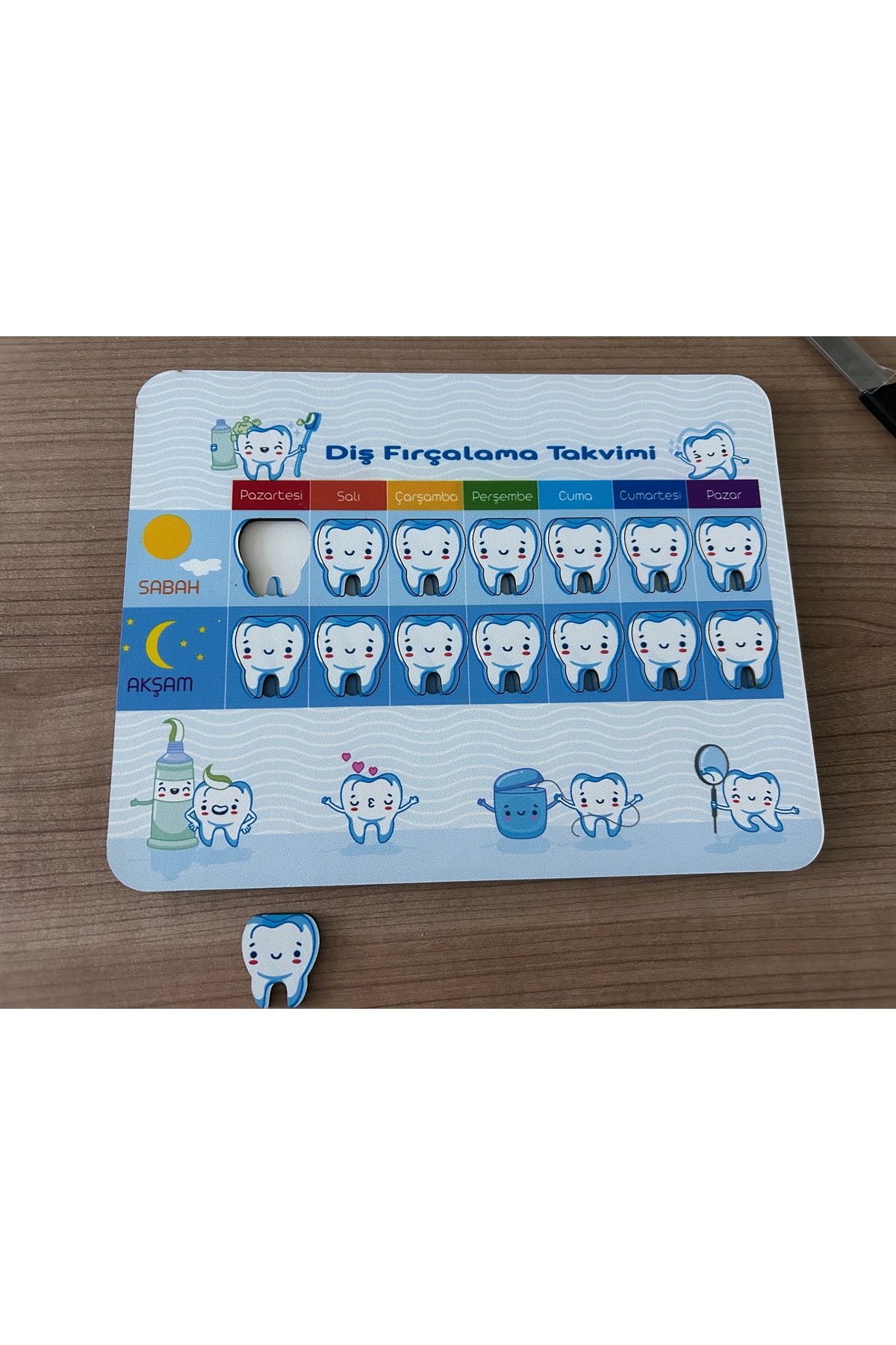 تقویم مسواک زدن