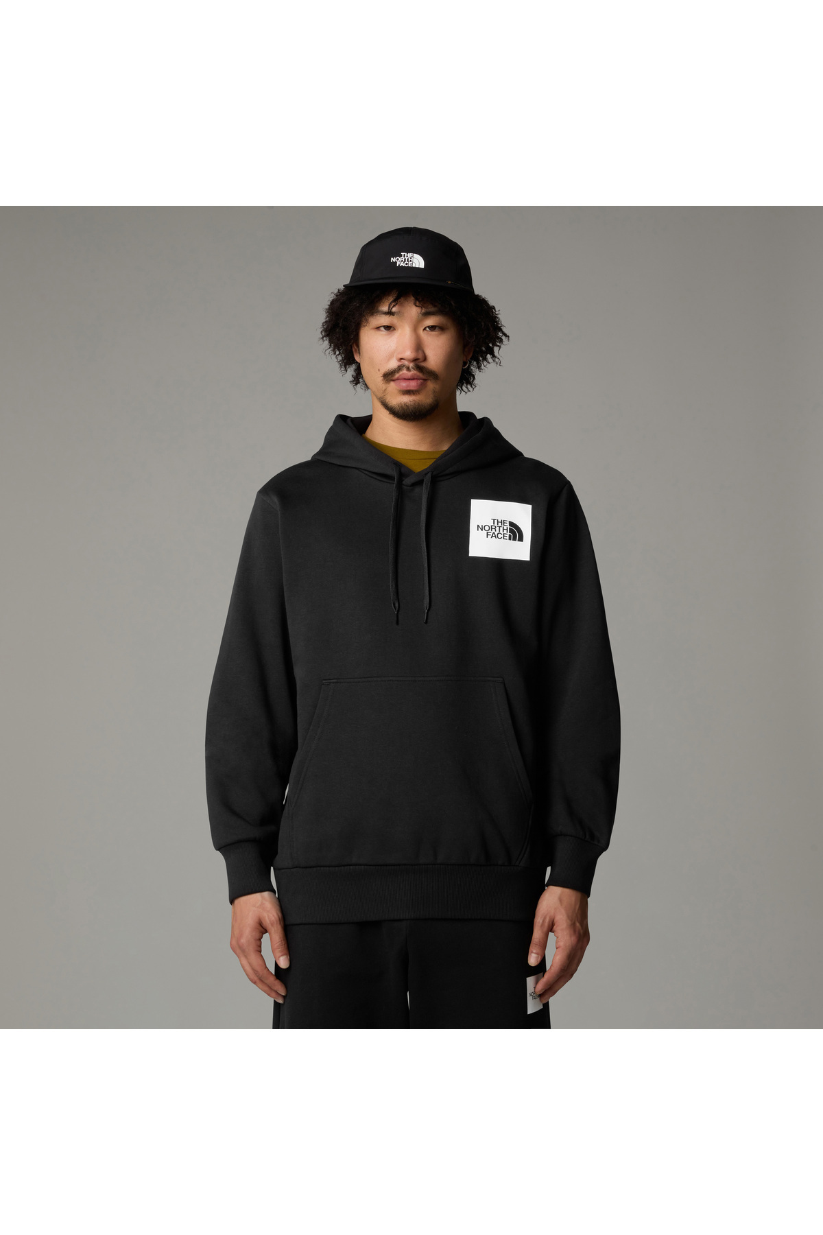 نورث فیس سویشرت مردانه مشکی M Fine Hoodie Nf0a89eujk31