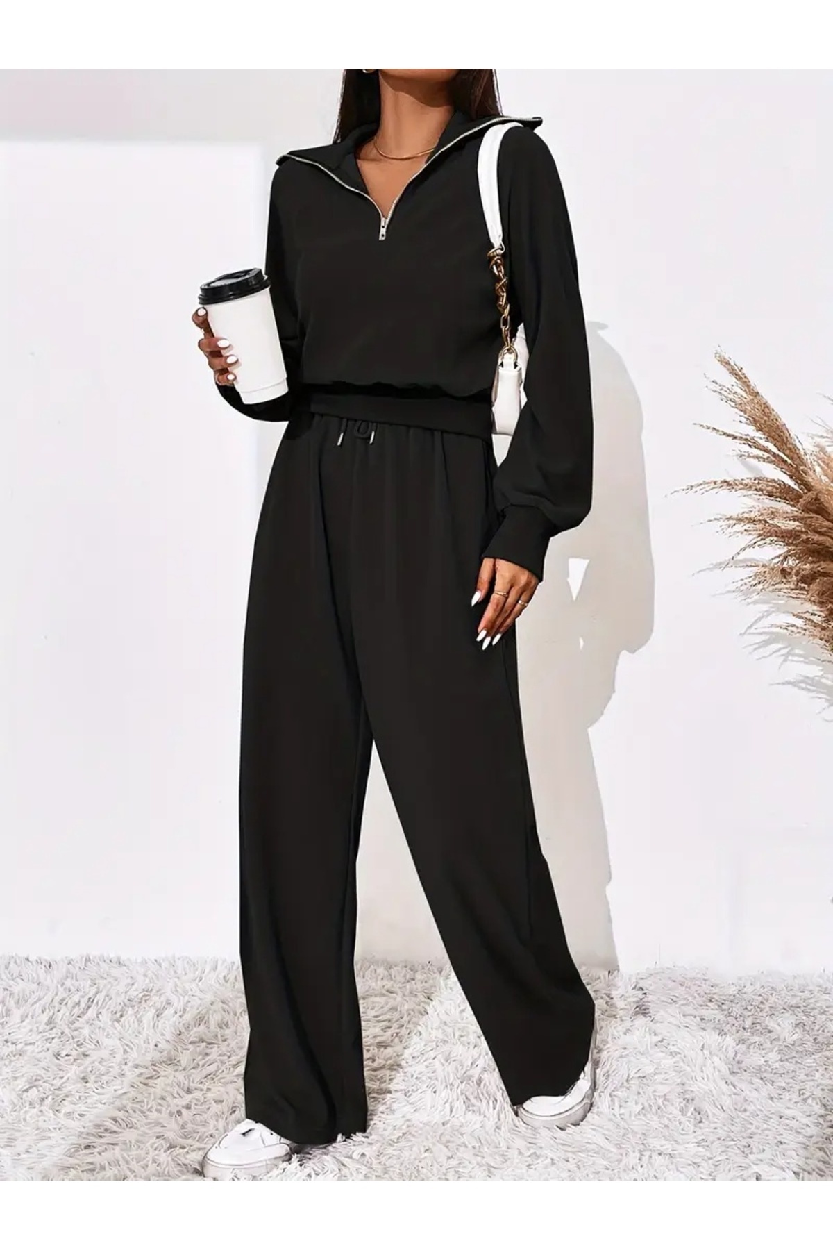 بنطلون رياضي فضفاض للنساء مقاس كبير ملابس رياضية و...