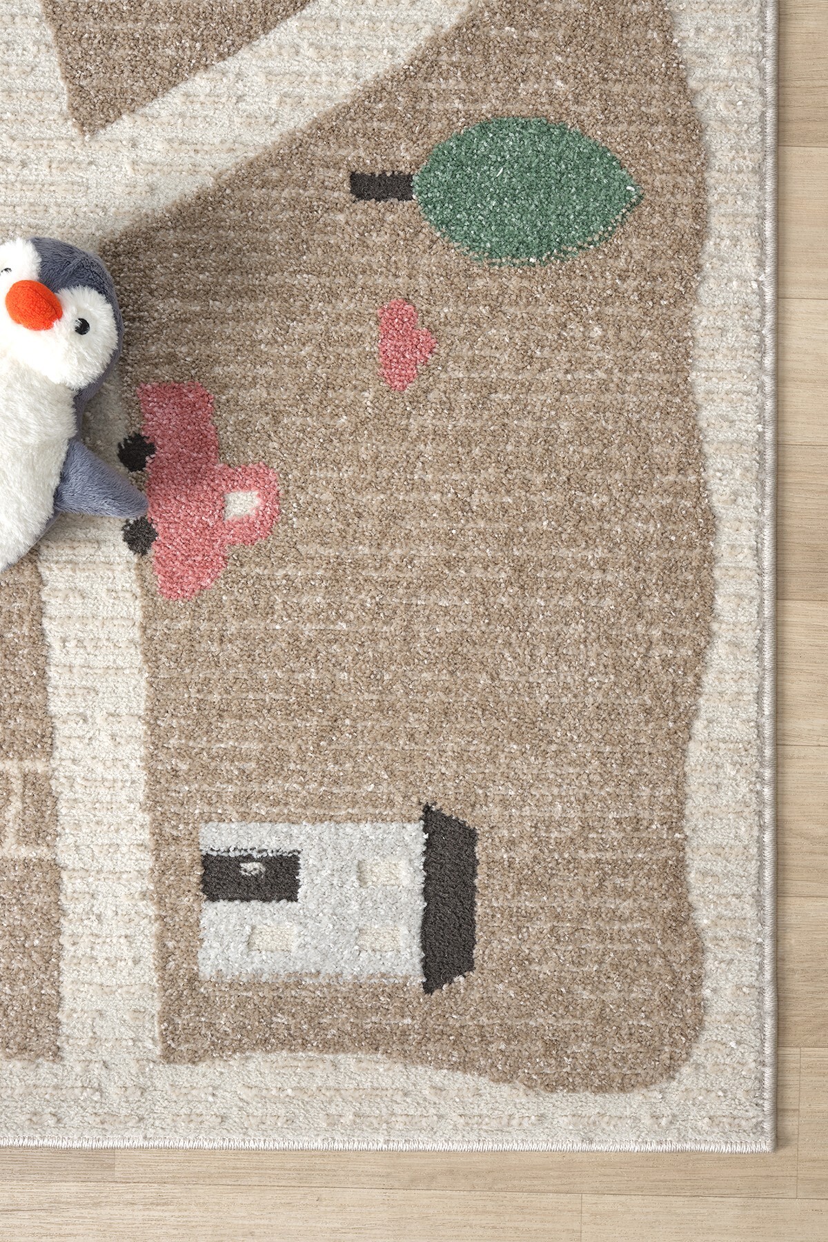 Eliz Home Yumuşak Dokuma Halı Leke Tutmaz Araba Yolu Bebek Odası Çocuk Odası Genç Odası Halısı Oyun Yol fotoğrafı 6 (önizleme)