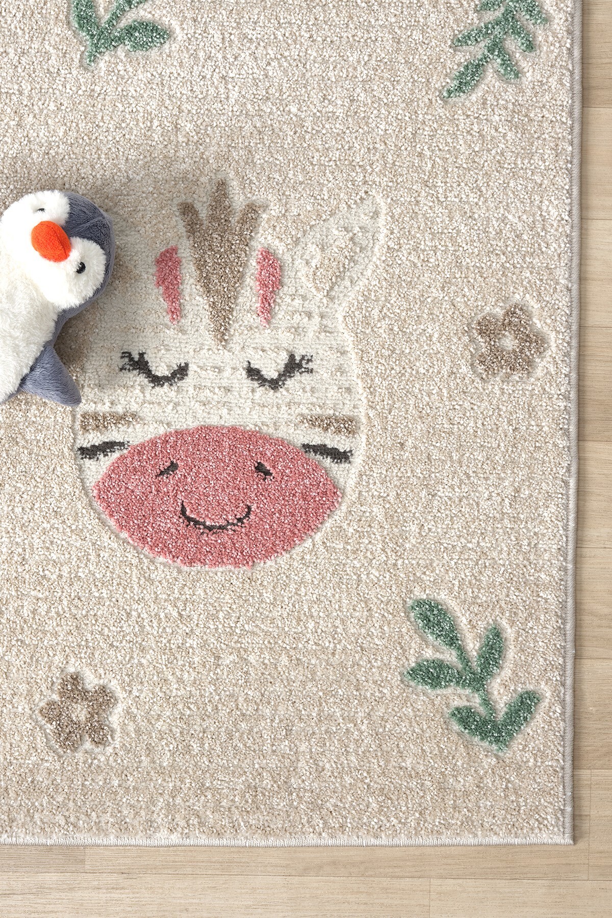 Eliz Home Yumuşak Dokuma Halı Sevimli Dostlar Leke Tutmaz Bebek Odası Çocuk Odası Genç Odası Halısı HAYVANLAR fotoğrafı 6 (önizleme)