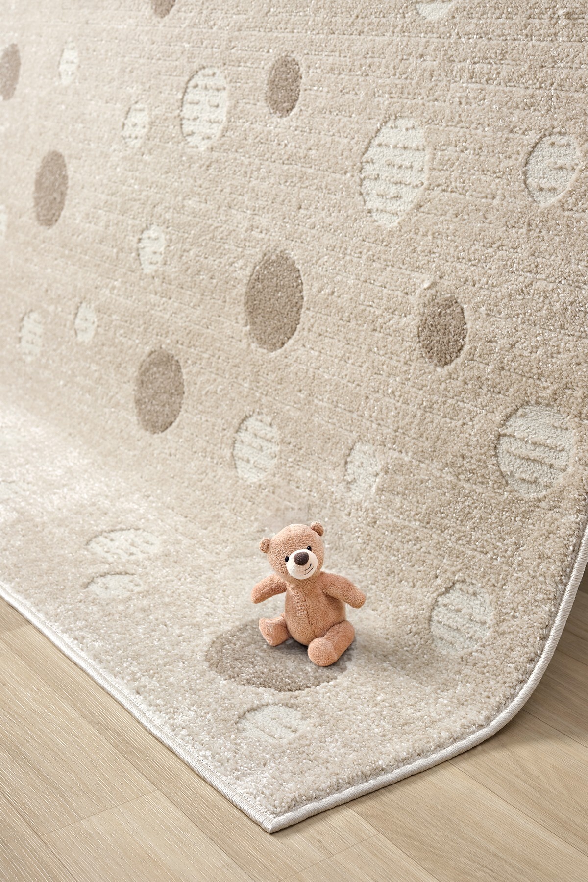 Eliz Home Yumuşak Puantiyeli Dokuma Halı Leke Tutmaz Bebek Odası Çocuk Odası Genç Odası Halısı PUANTİYE fotoğrafı 5 (önizleme)