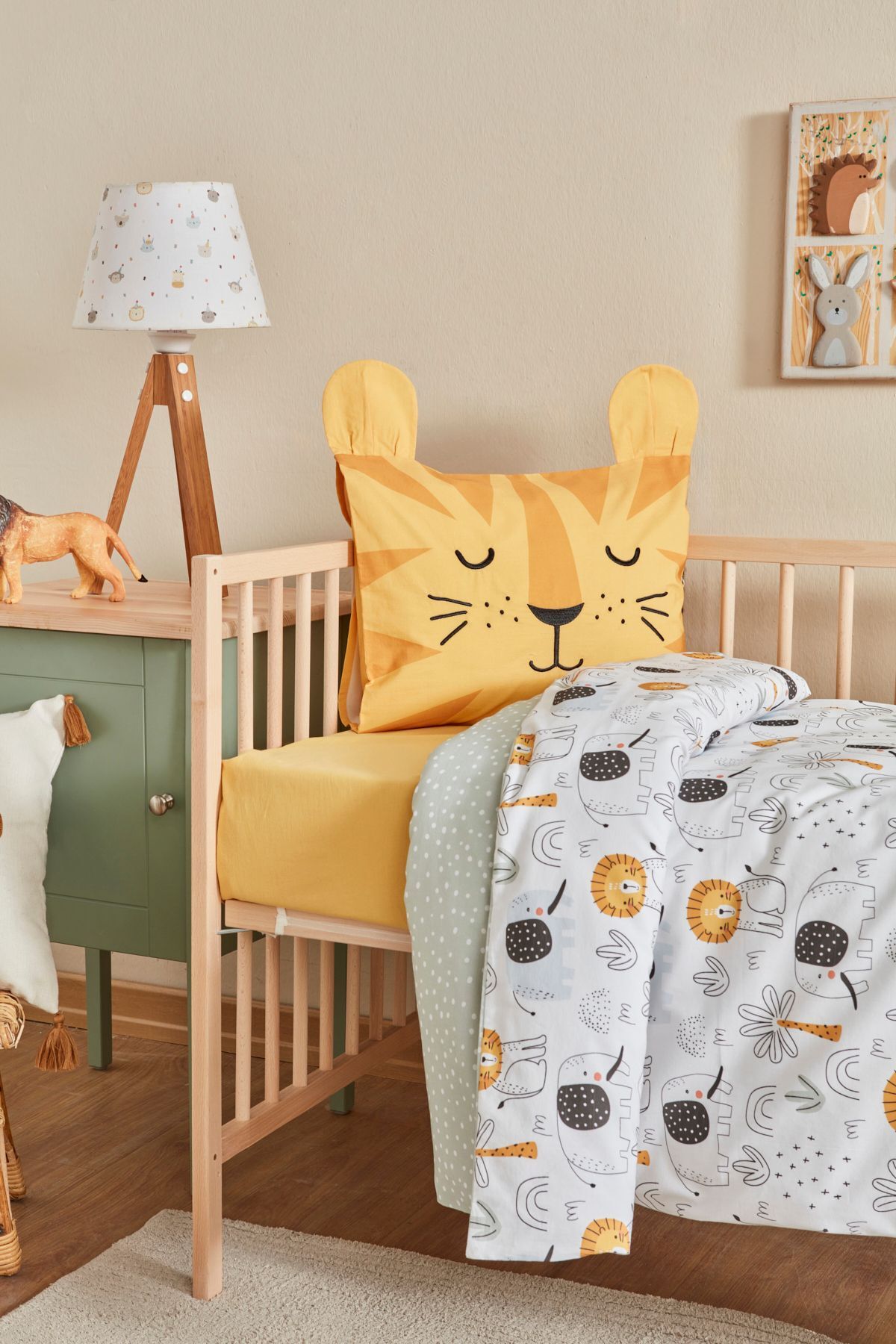 Karaca Home Bebek Tiger Nevresim Takımı fotoğrafı 2 (önizleme)