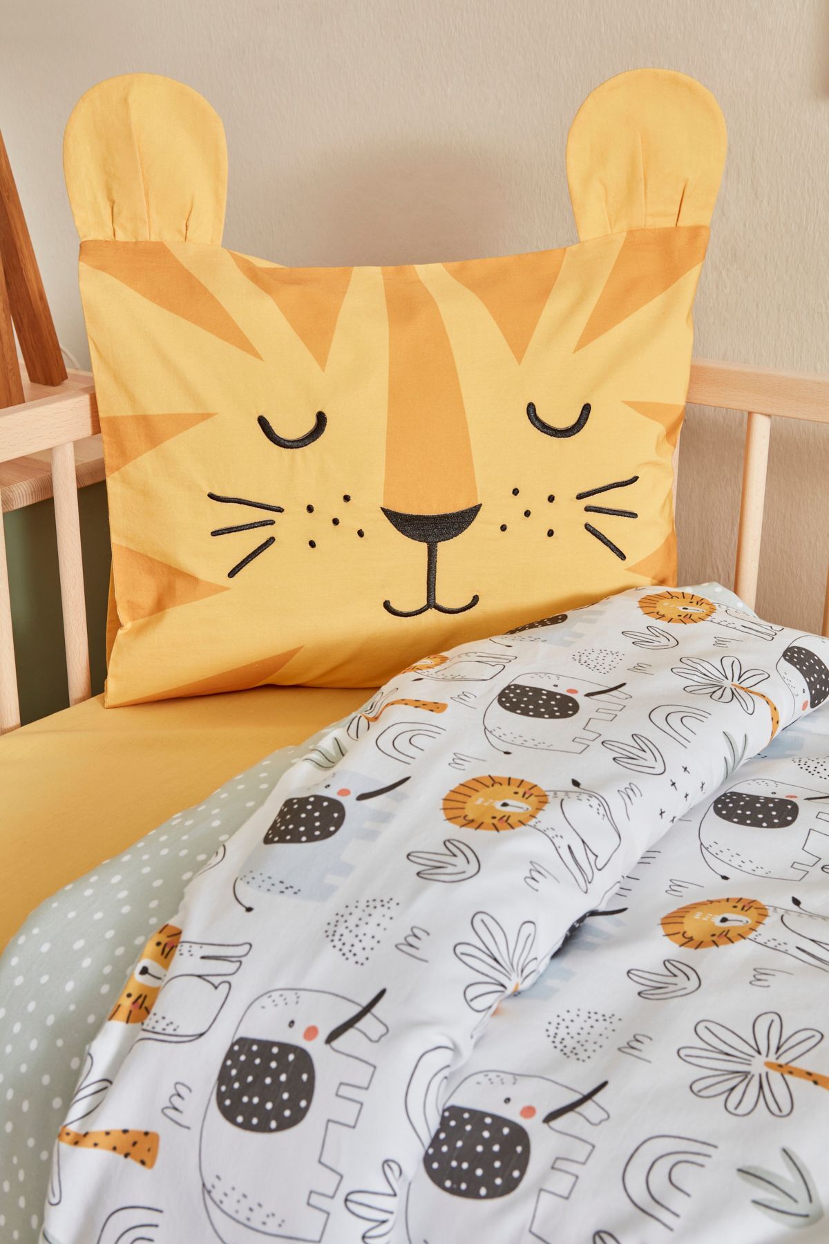 Karaca Home Bebek Tiger Nevresim Takımı fotoğrafı 4 (önizleme)