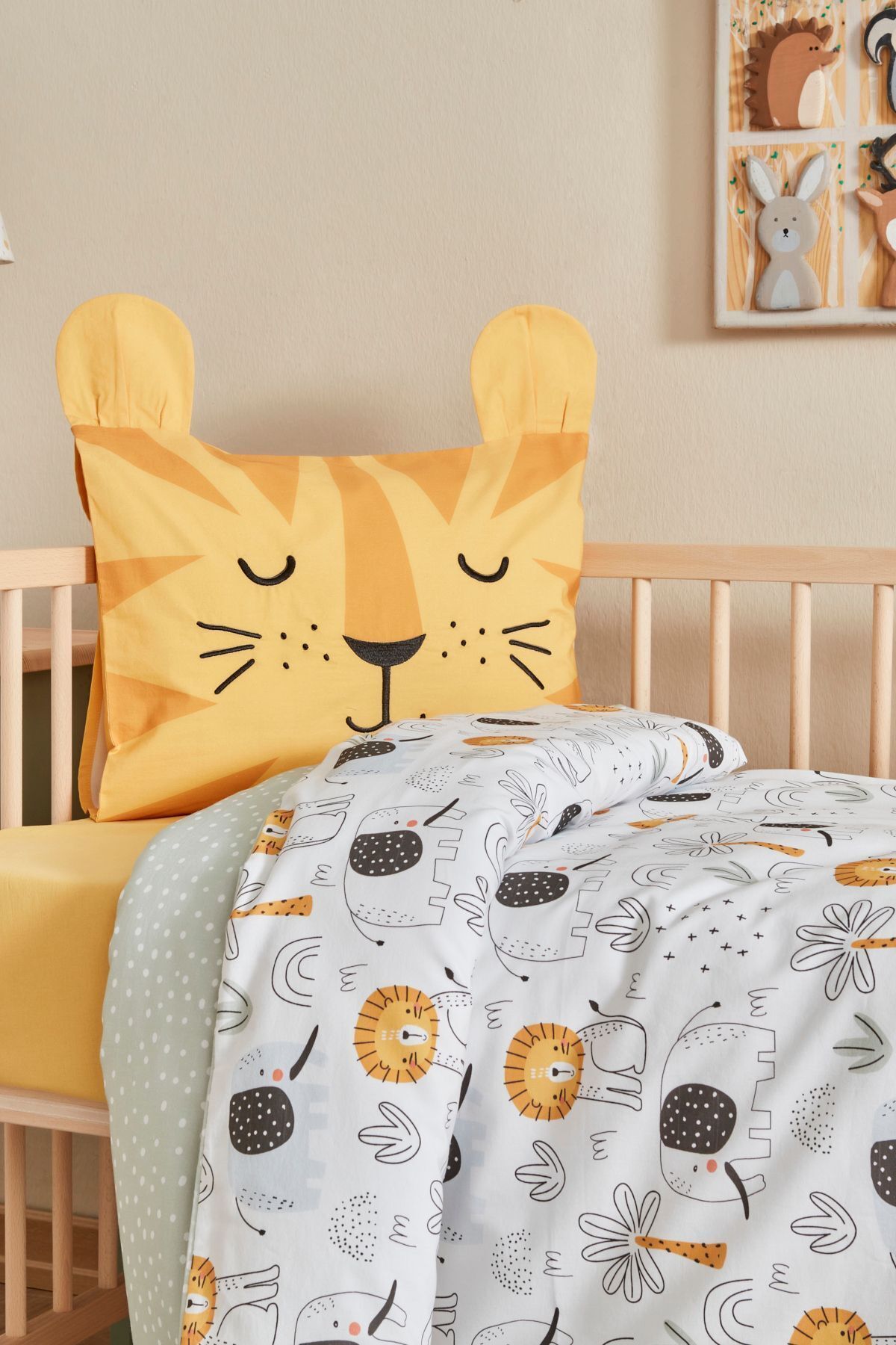 Karaca Home Bebek Tiger Nevresim Takımı fotoğrafı 3 (önizleme)