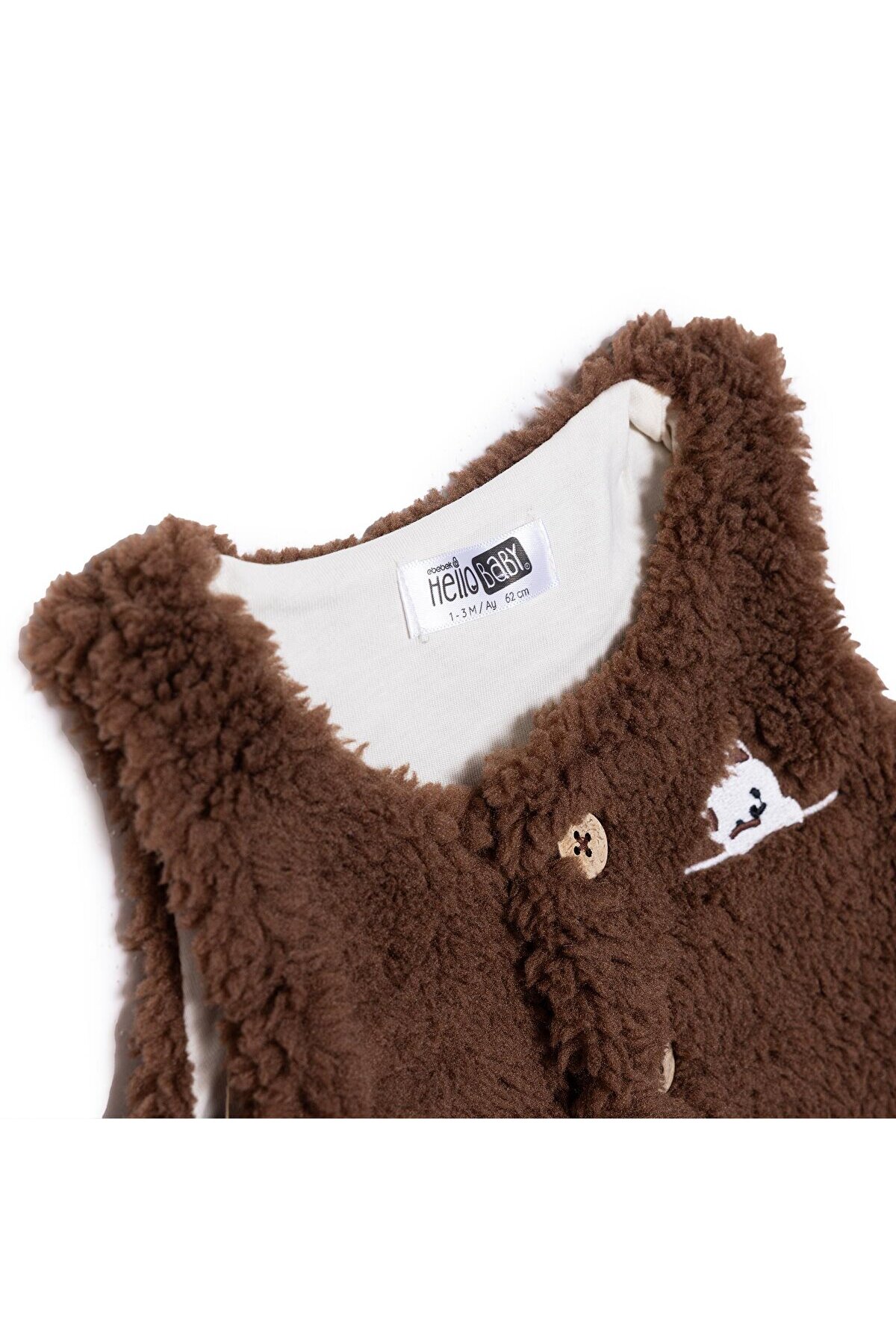 ebebek Hello Baby HelloBaby Yenidoğan Welsoft Yelek fotoğrafı 3 (önizleme)