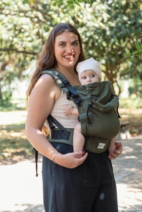 Huggyberry Nest Baby Carrier - Olive