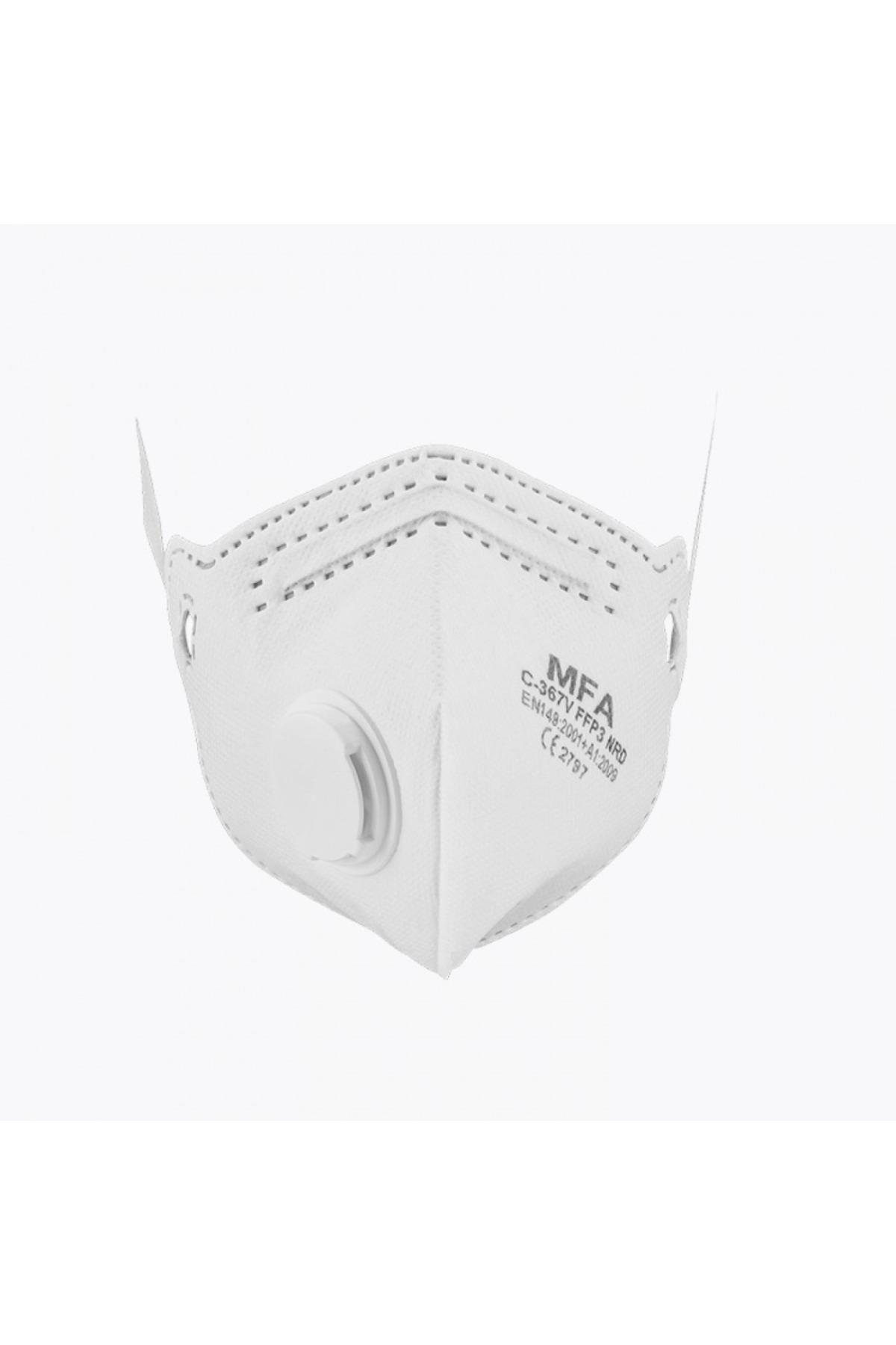 MFA FFP3 VENTİLLİ SOLUNUM MASKESİ 25'li Paket