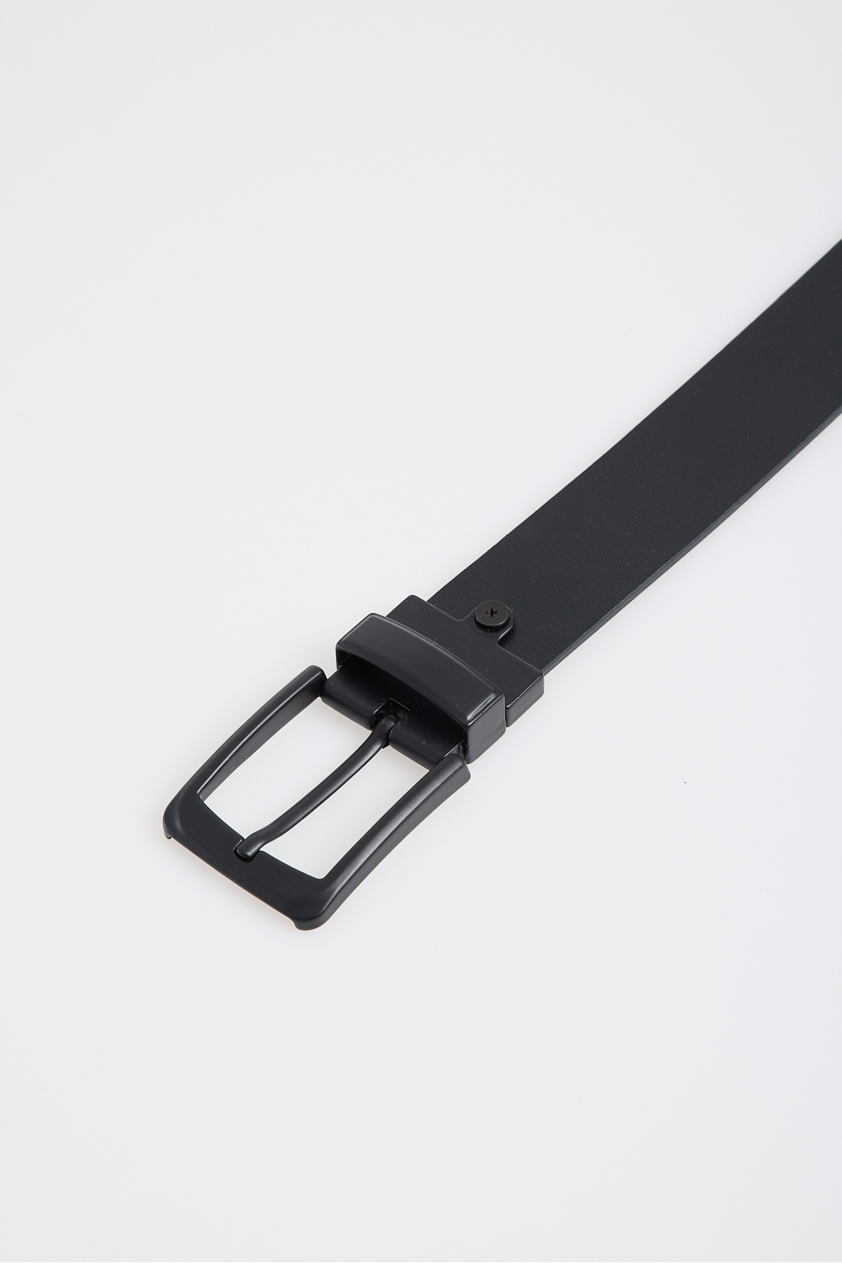 Garbalia  Neolit Çift Taraflı Kullanılabilen Siyah Kahverengi 2 Renkli Döner Tokalı Erkek Kemeri - Görsel 6