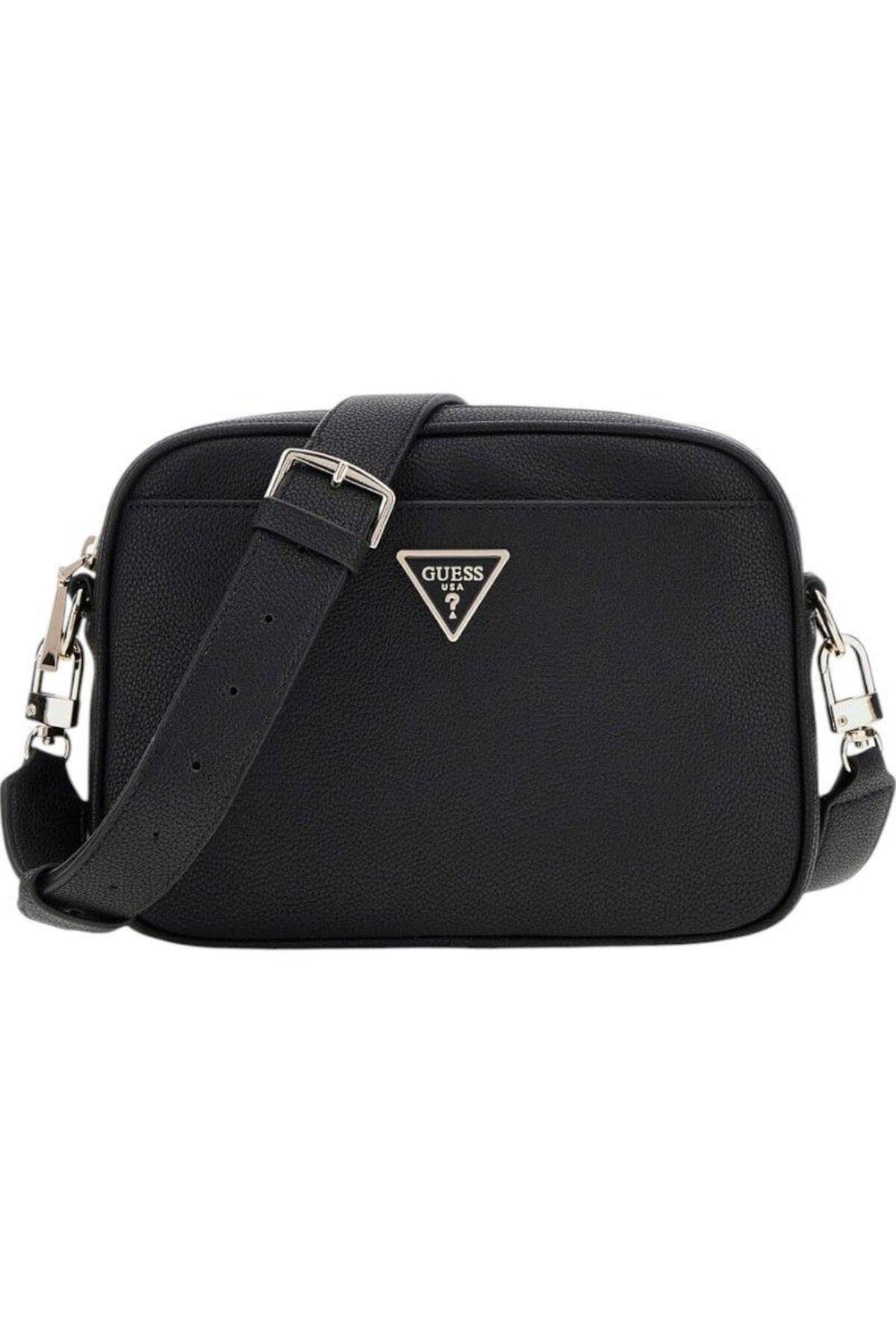 گس کیف دوربین زنانه بند پهن - مشکی