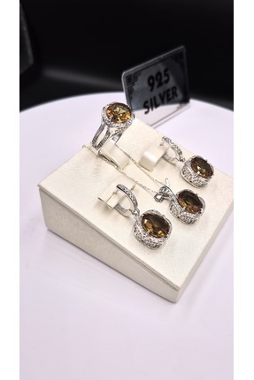 MODA 925 Ayar Kadın Gümüş Set