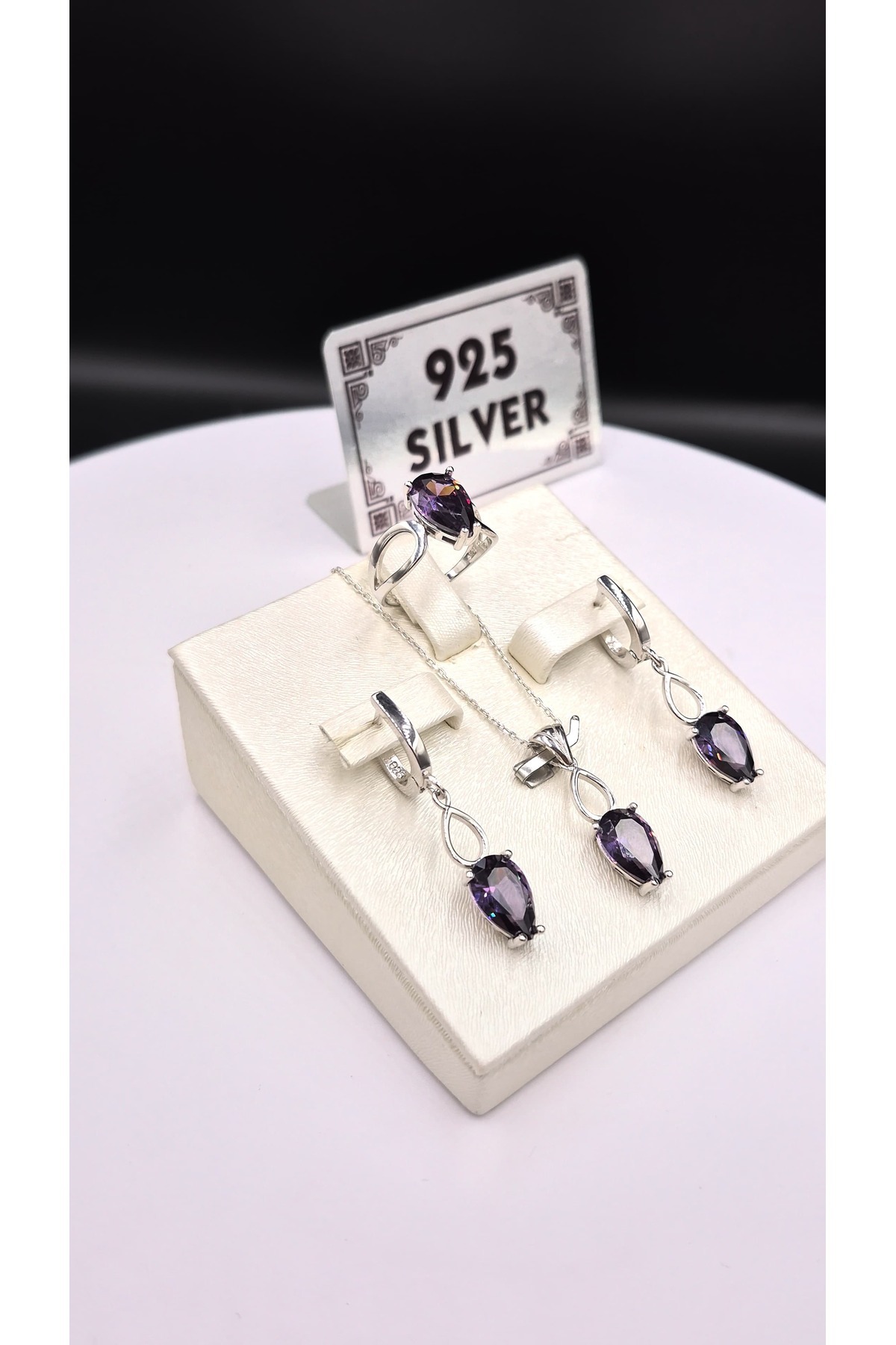 MODA 925 Ayar Kadın Gümüş Set