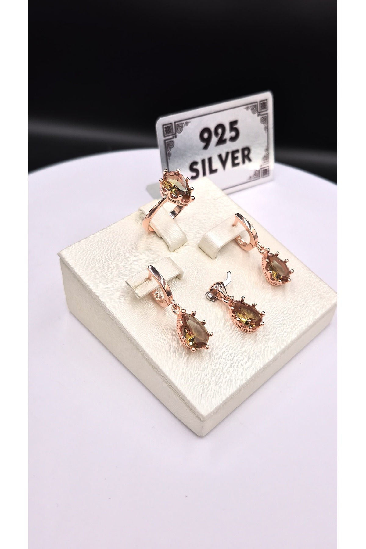MODA 925 Ayar Kadın Gümüş Set