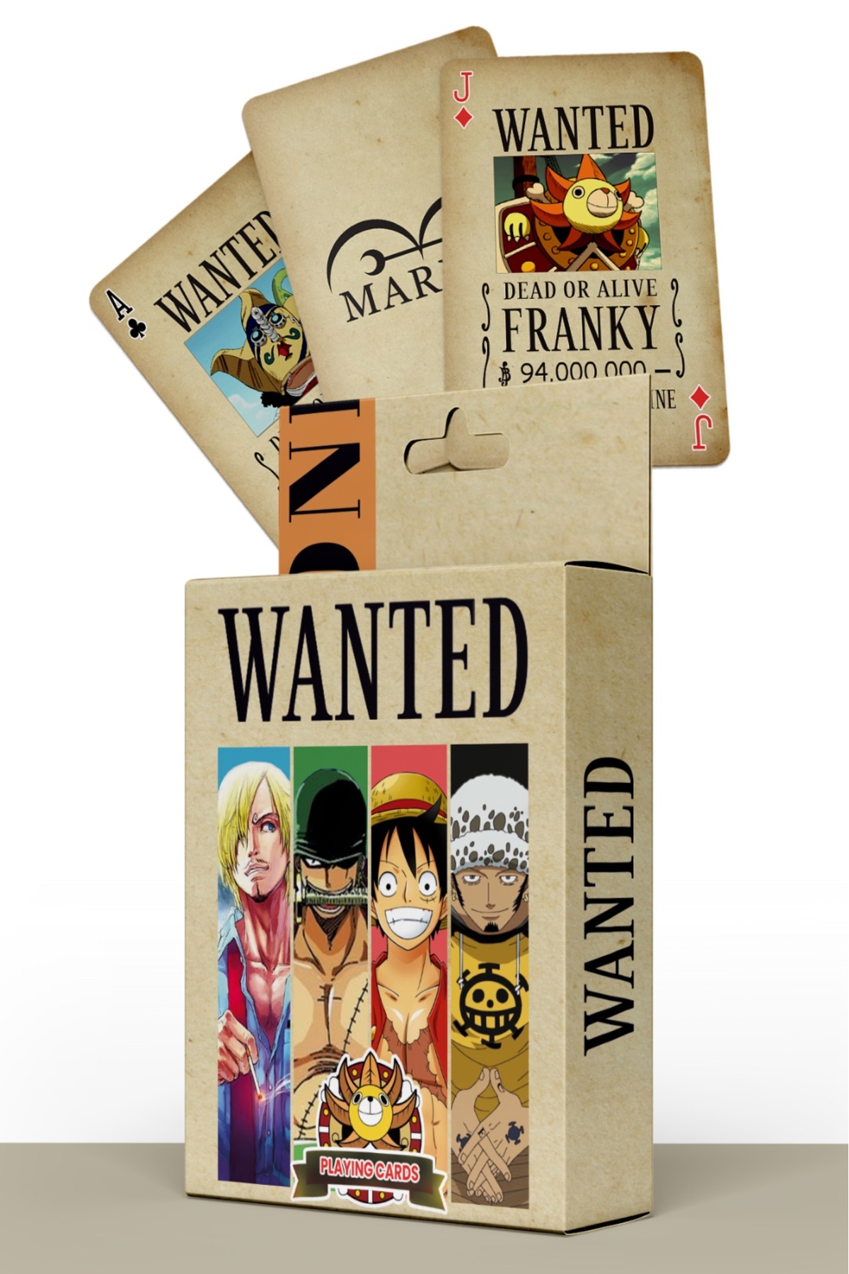 Planet Butik One Piece Wanted Iskambil Poker Kartı - Fiyatı, Yorumları
