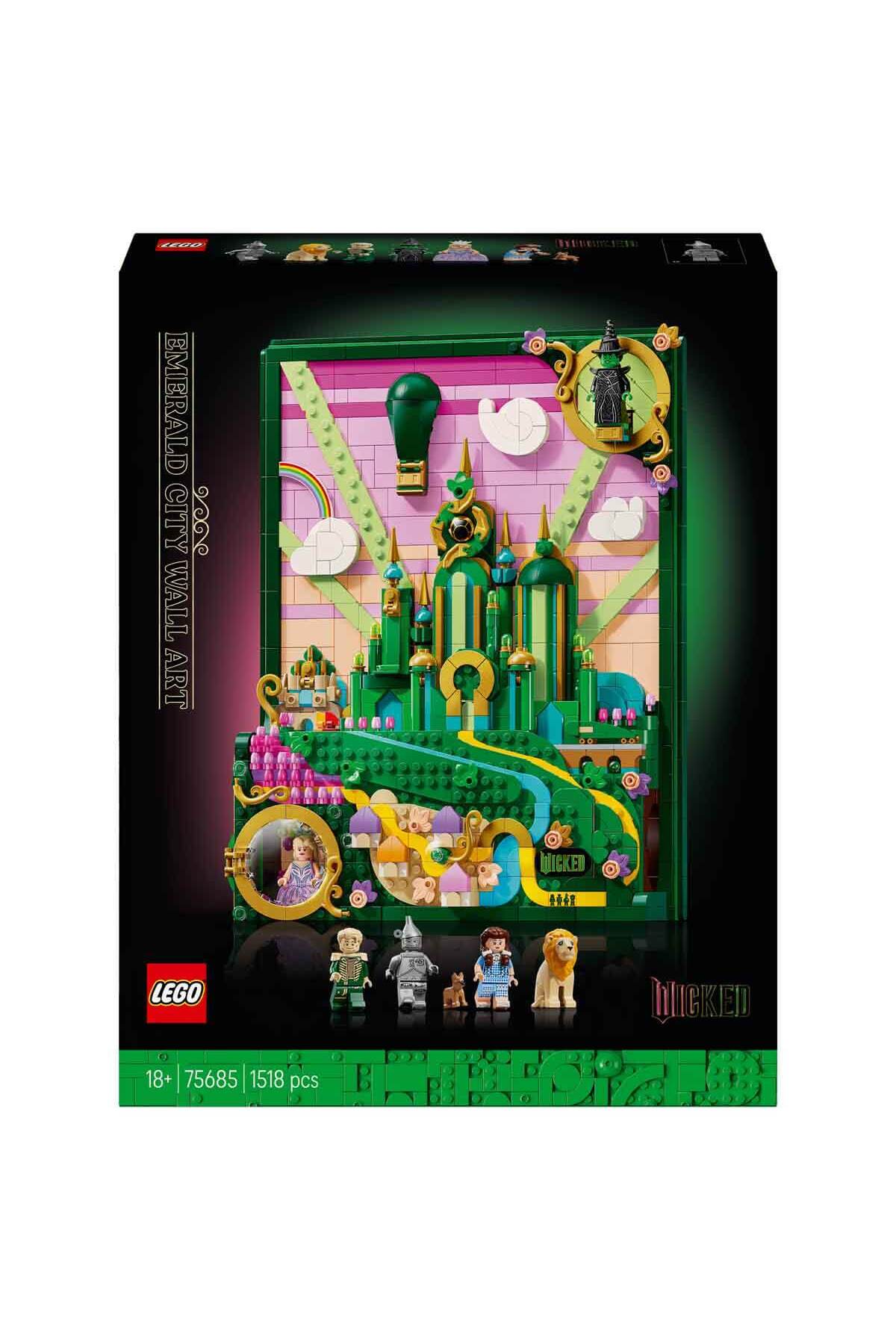 نقاشی دیواری شهر زمردی شوم ۷۵۶۸۵ – کیت مدل ساختمانی تزئینی برای بزرگسالان (۱۵۱۸)