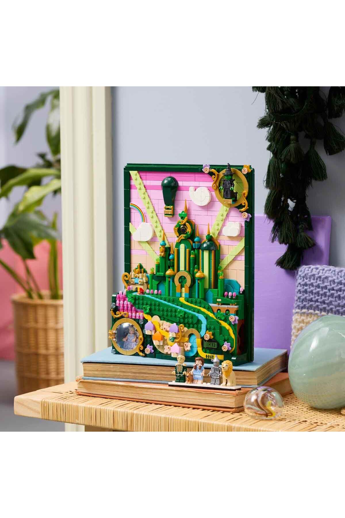 نقاشی دیواری شهر زمردی شوم ۷۵۶۸۵ – کیت مدل ساختمانی تزئینی برای بزرگسالان (۱۵۱۸)