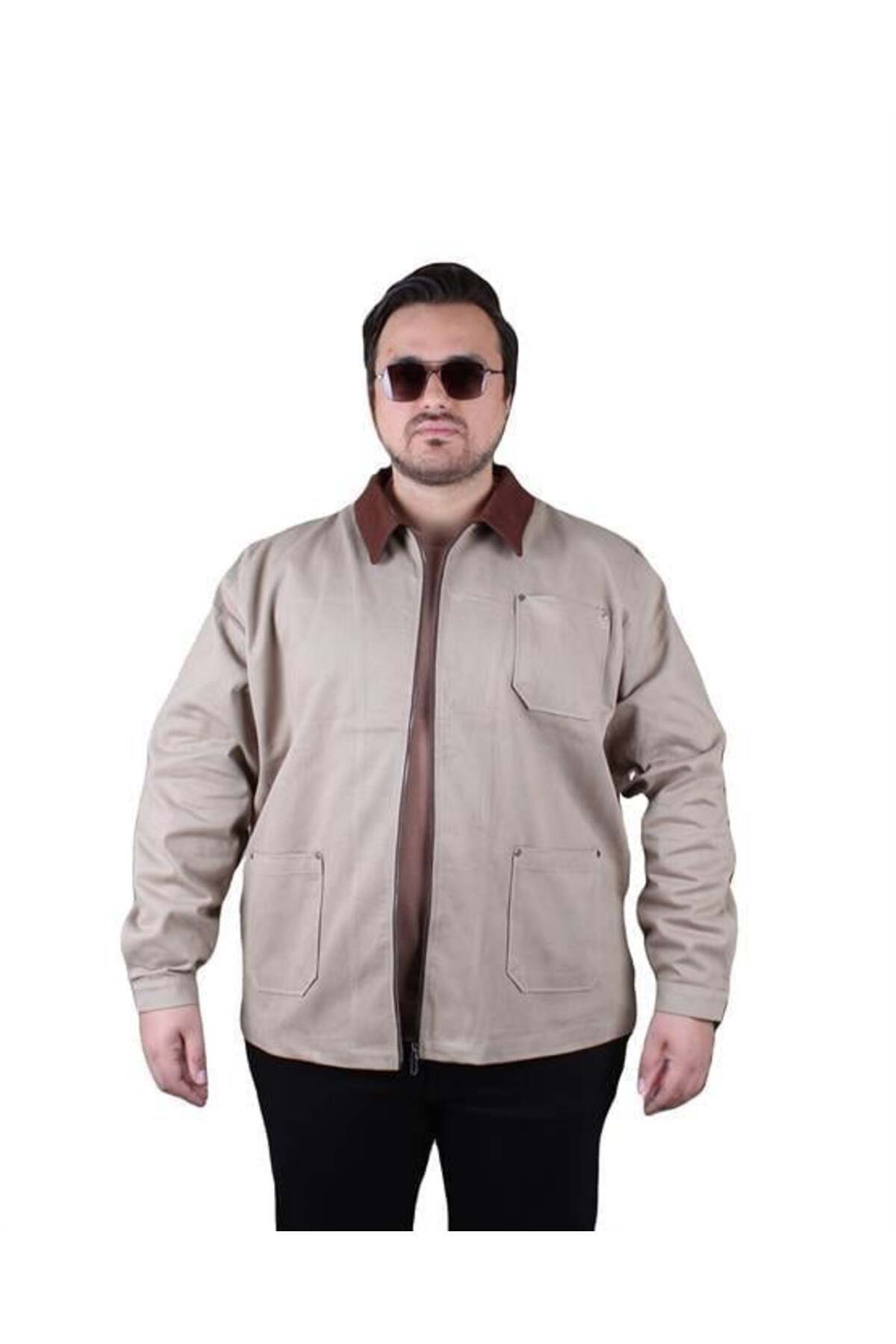 Starbattal Büyük Beden Gabardin Mont Estilismo 25900 BEJ