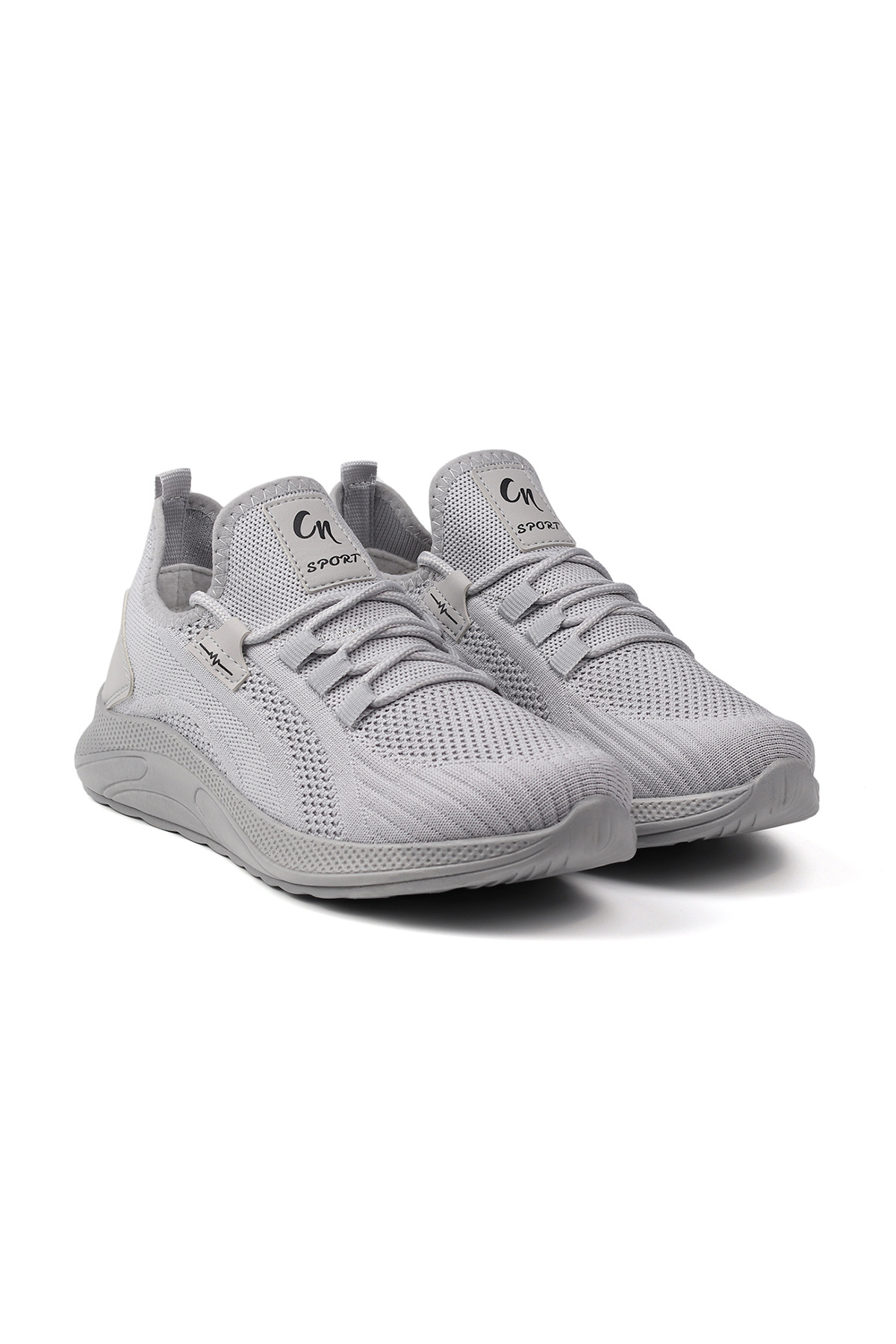 KAJILA Erkek Buz Siyah Sneaker Spor Ayakkabı Rahat Hafif Günlük