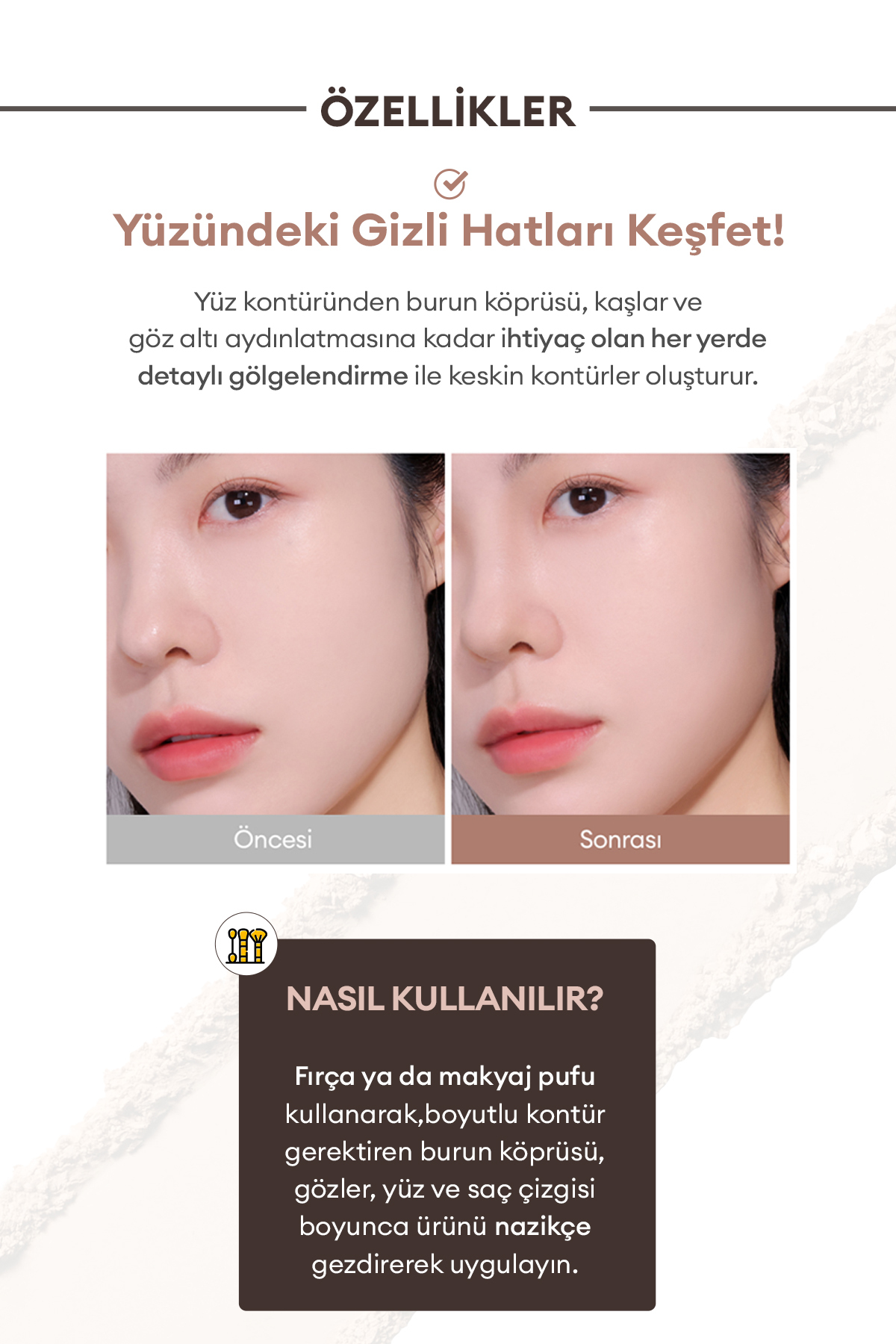 İki Renkli, Sıcak Alt Tonlu Kontür Paleti A'PIEU Juicy-Pang Layering Shading (01 Warm Layer) — قهوه‌ای 111633 — تصویر 5 از 8