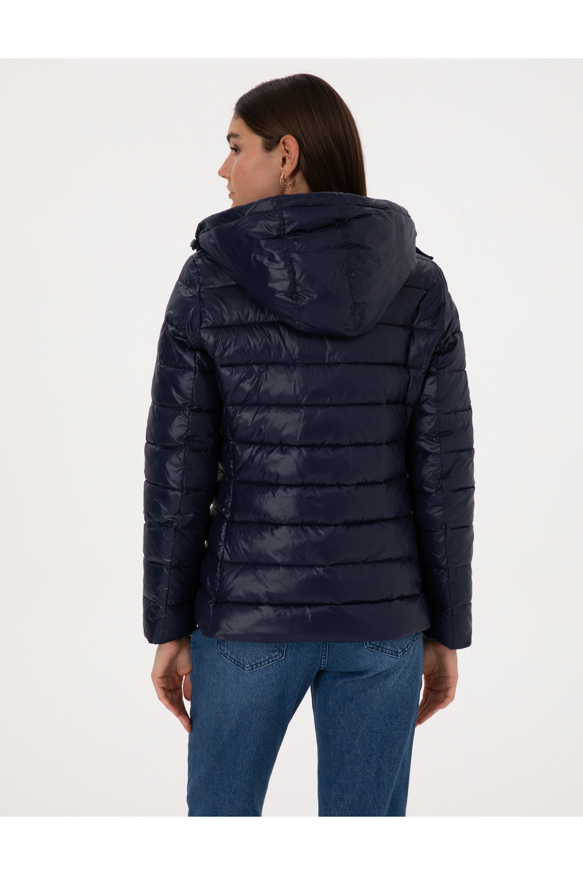 Pierre Cardin Lacivert Çıkarılabilir Kapüşonlu Mont 50314169-VR033 görsel 6