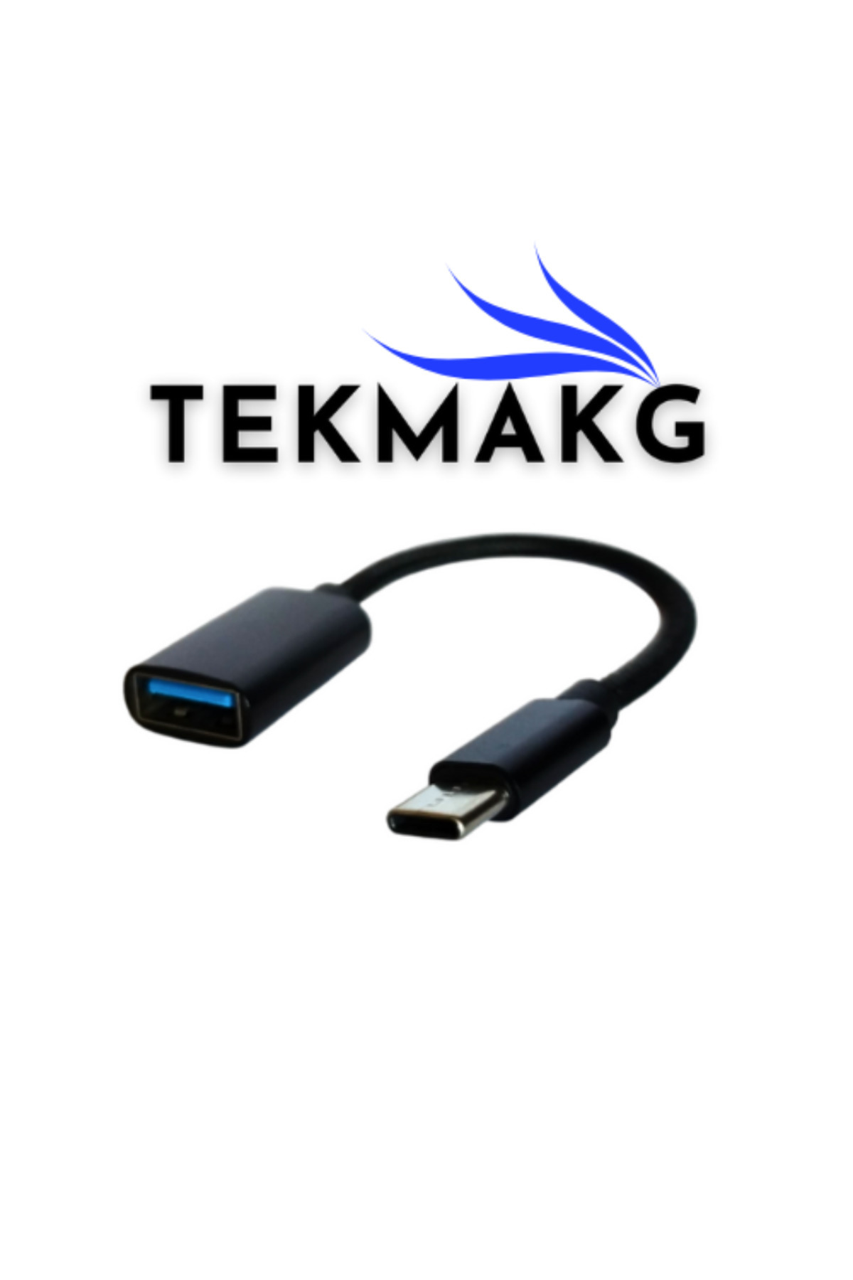 OTG Type-C USB 2.0 Çevirici Adaptör - Poşetli