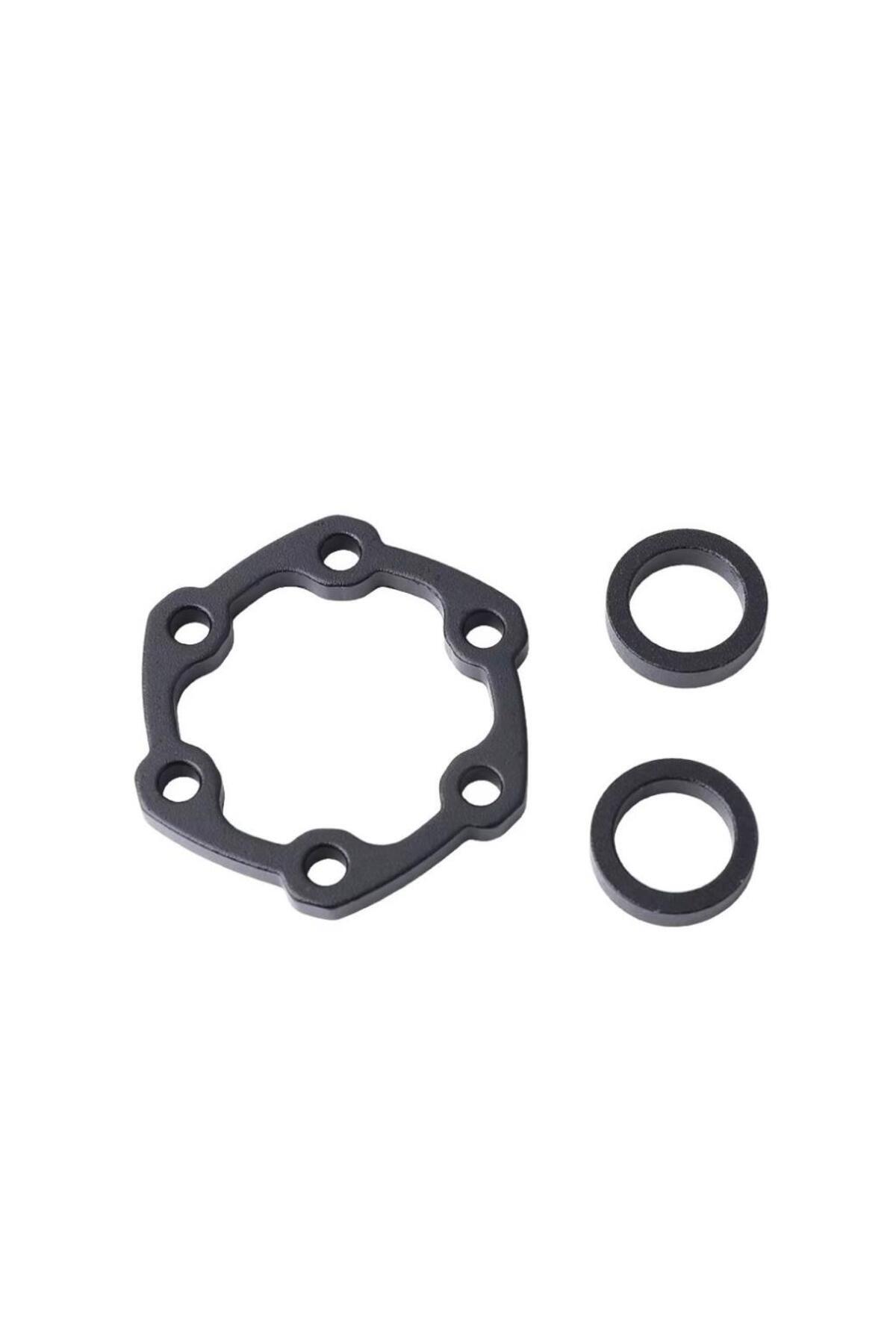 HASSNS Göbek Disk Adaptörü Arka 12x142mm 148mm Dönüştürmesine sağlar Boost