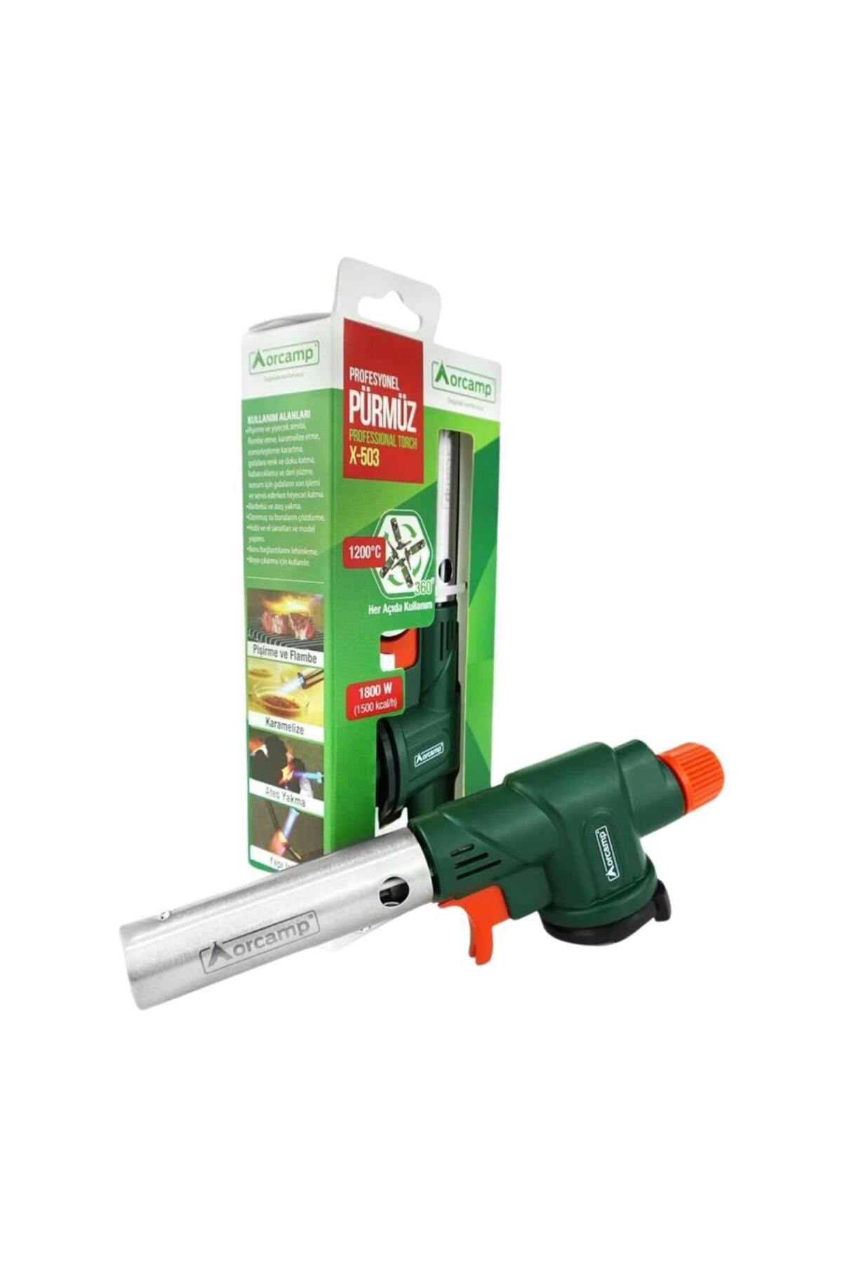 DUO 美品15p3oz Orcamp Profesyonel Torch Pürmüz - (X-503) - Fiyatı, Yorumları