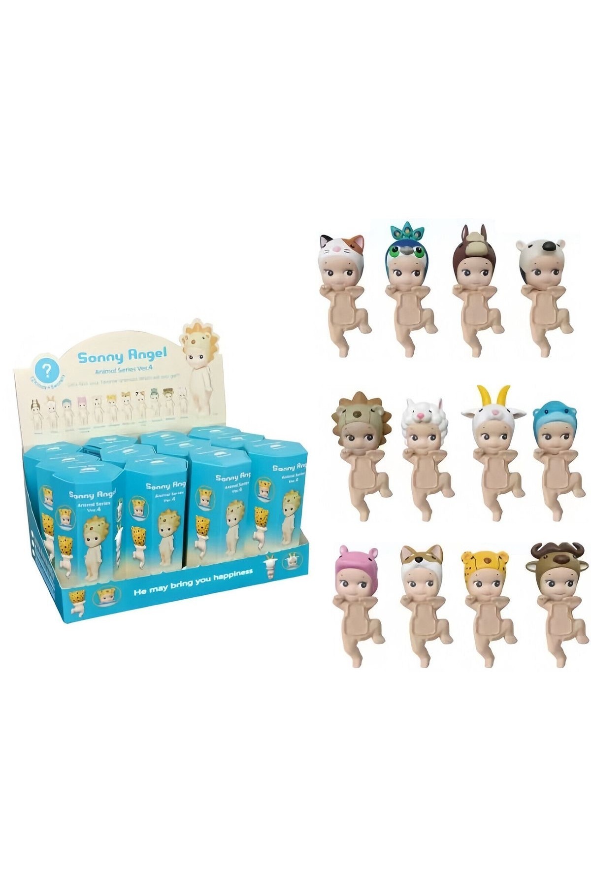 erieri様　Sonny Angel HIPPERS animal 200個 Telefon Aksesuarları Sonny Angel Hippers Animal Series - Fiyatı