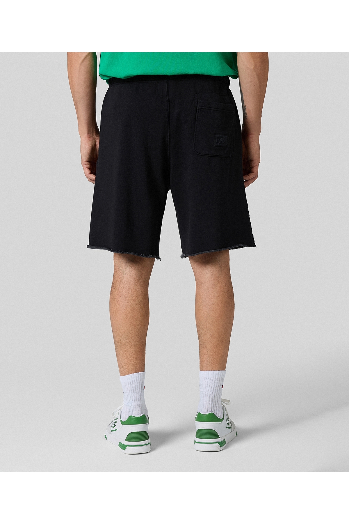 Champion  Time Capsule Shorts Siyah Erkek Şort -220747-KK001 - Görsel 6