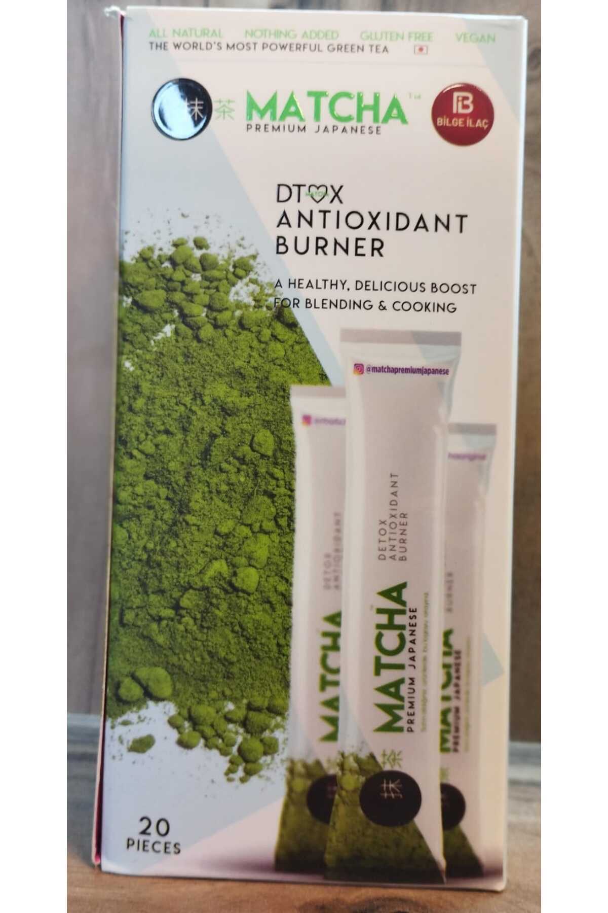 Royal Sweets Dtox Antioxidant Burner Çayı – 20'li Paket | Antioksidan ve Yağ Yakımına Destek