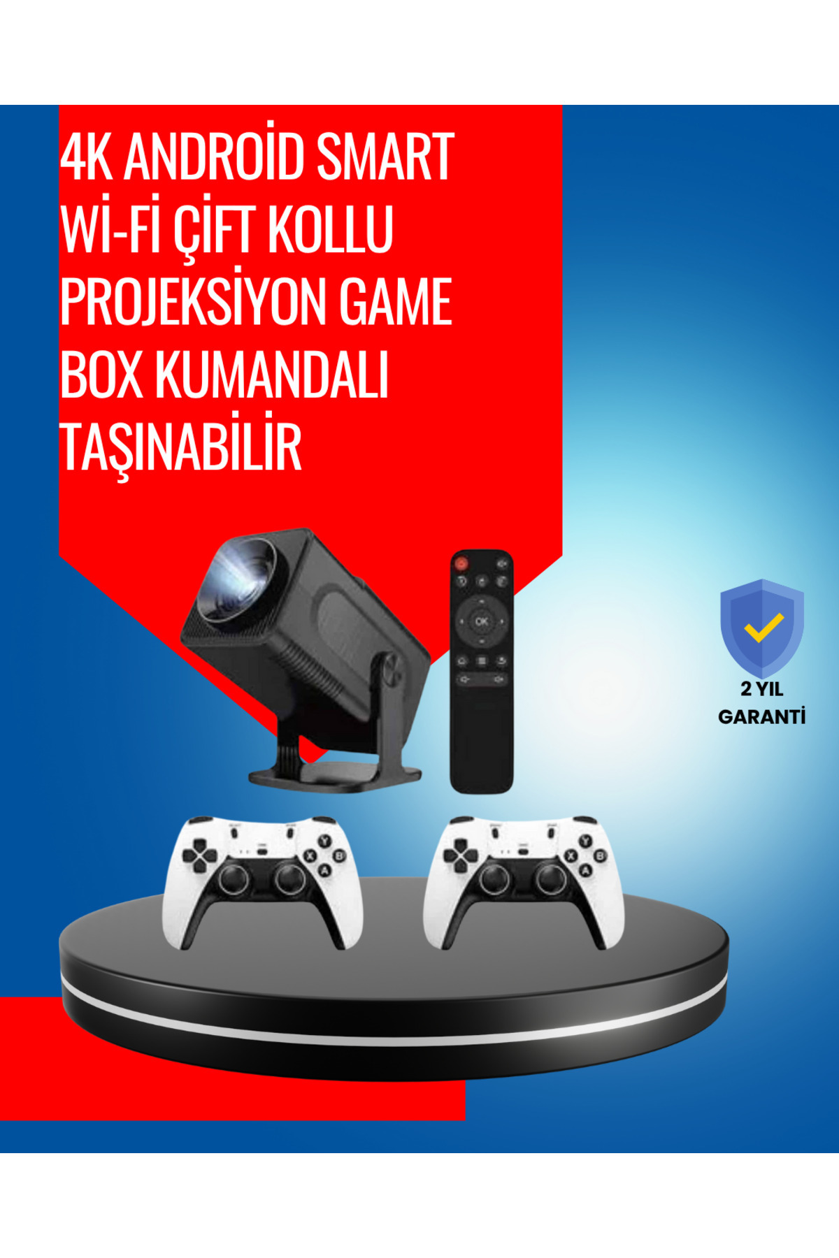 Toptan Bulurum 1.5 KG Ağırlığında, 4500 Retro Oyunlu Multimedya Projektör