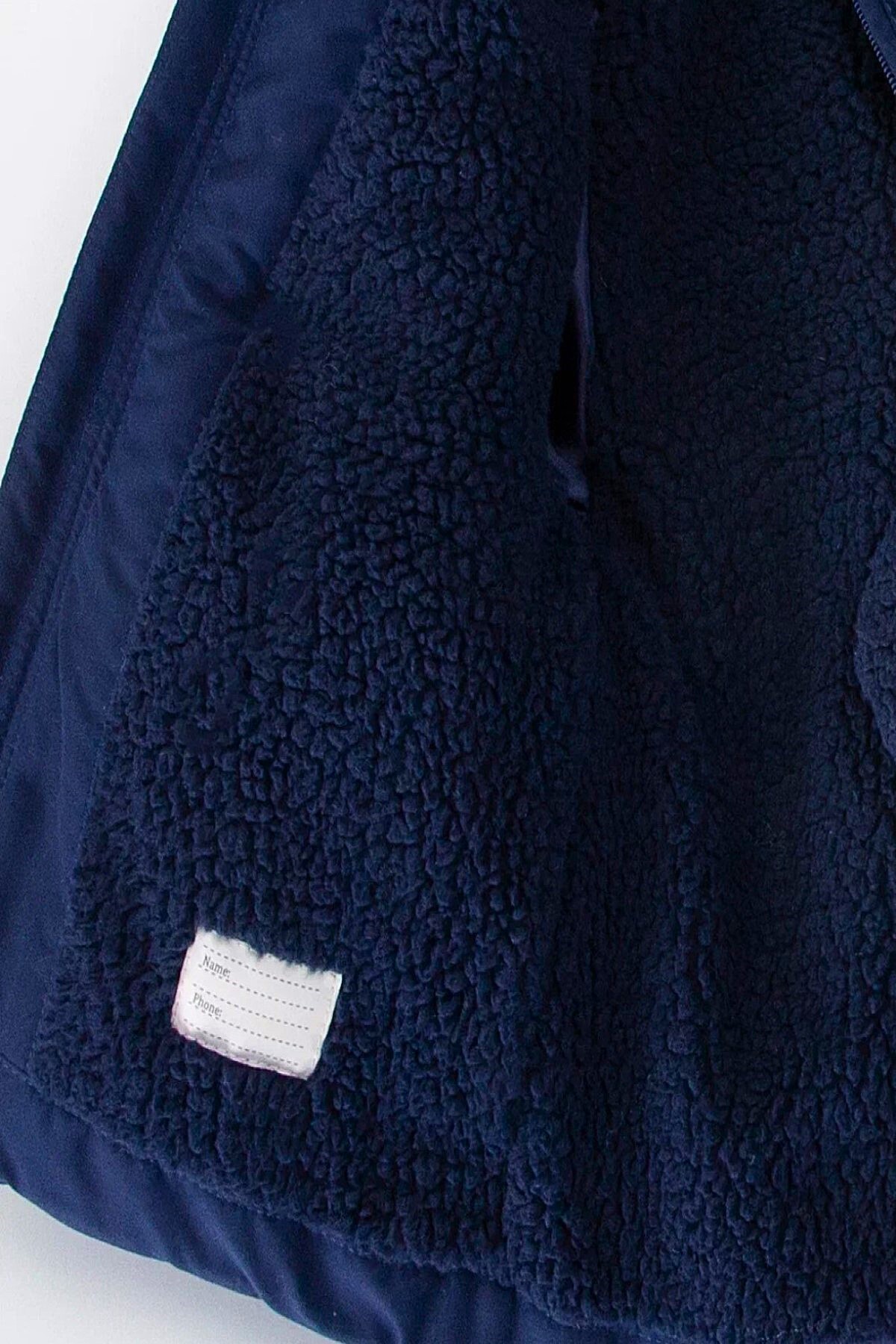 DeKuBaby Sevimli Peluş Ayıcık Figürlü Kürk Astarlı Fermuarlı Kapitone Kapüşonlu Kalın Kışlık Kaban-Mont fotoğrafı 4 (önizleme)