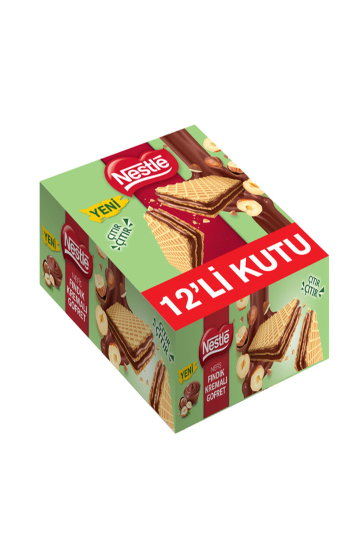Nestle fındık kremalı goffret