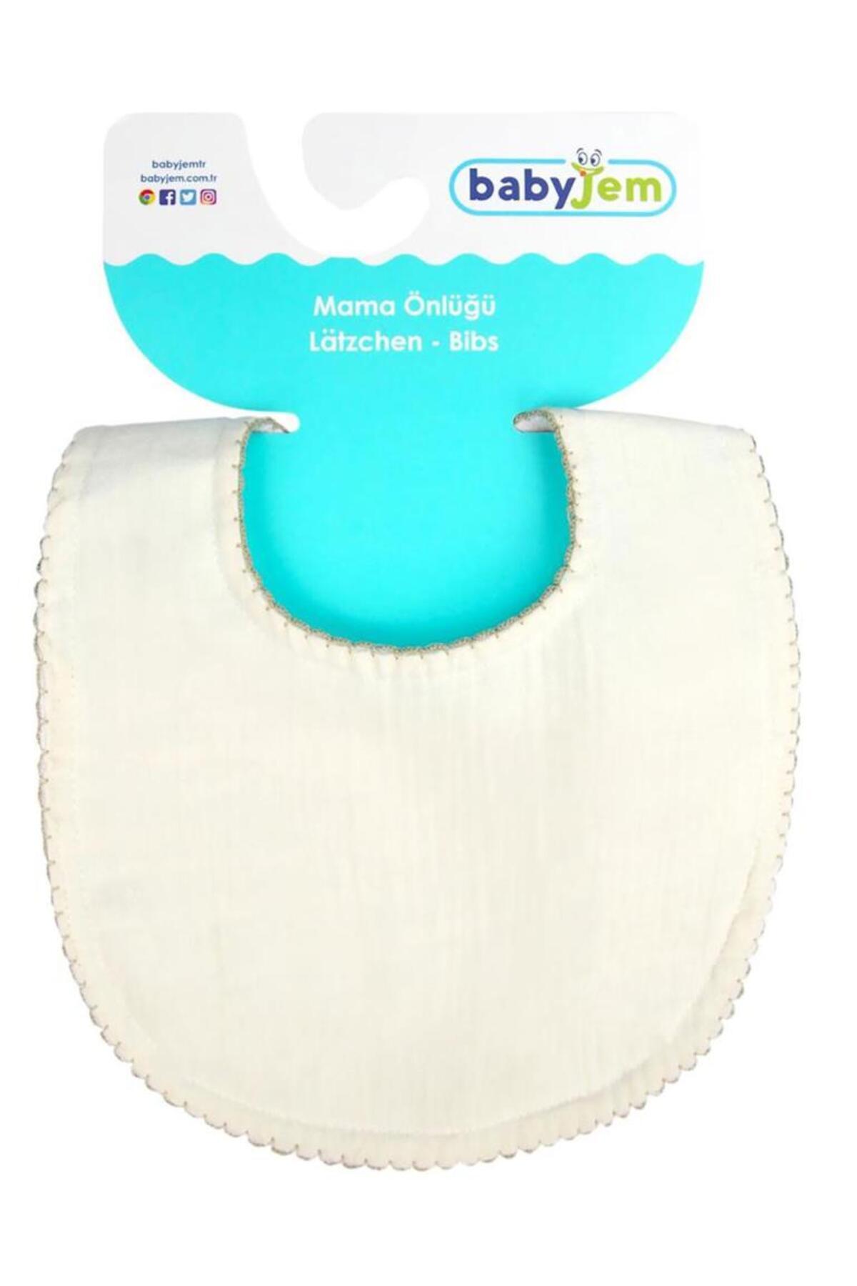 AyrStore Bürümcük Müslin Önlük 811 Ekru