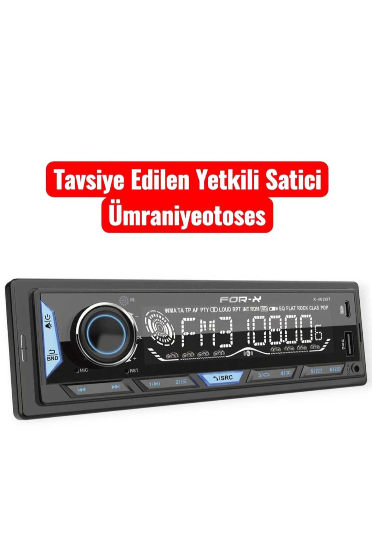 For-X FORX X-402 BT 4X 60 WAT TYPC-E ŞARZ GİRİŞLİ AKILLI TEYP 2
