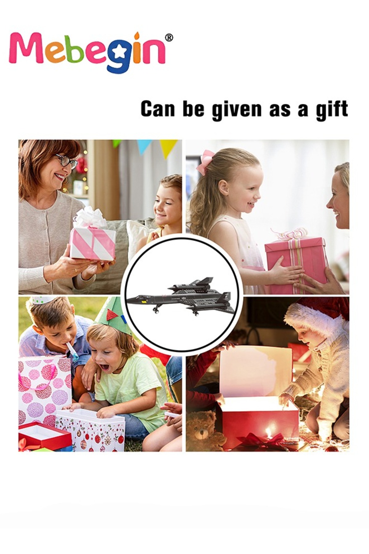 ست بلوک‌های مدل‌سازی هواپیما، ست آجرهای ساخت هواپیما، اسباب‌بازی بلوک‌های خلاقانه ساخت، پلاستیک باحال