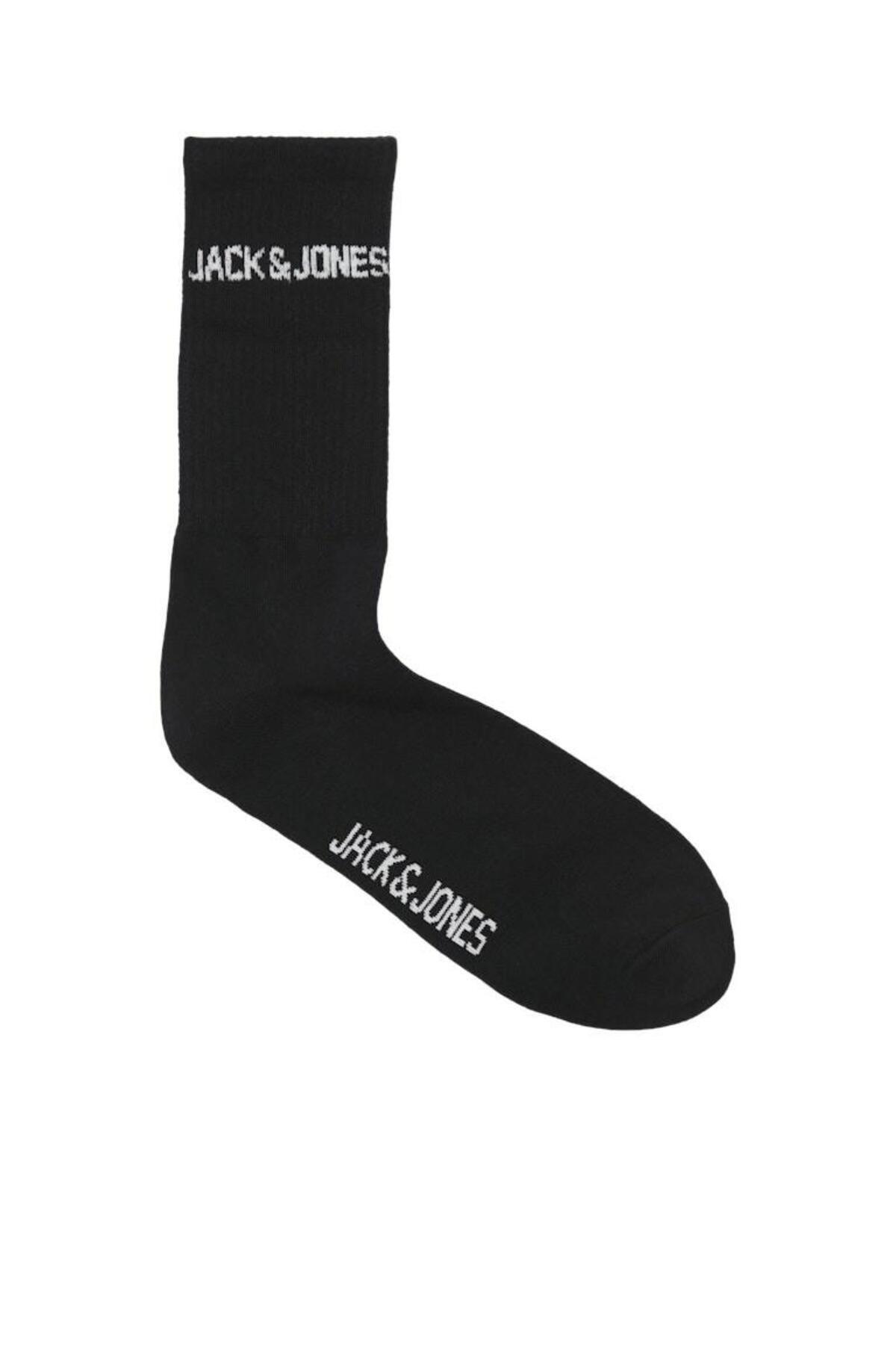 جوراب مردانه راسته | جک اند جونز Jack & Jones TYC12DA35A591DB000 - تصویر 5