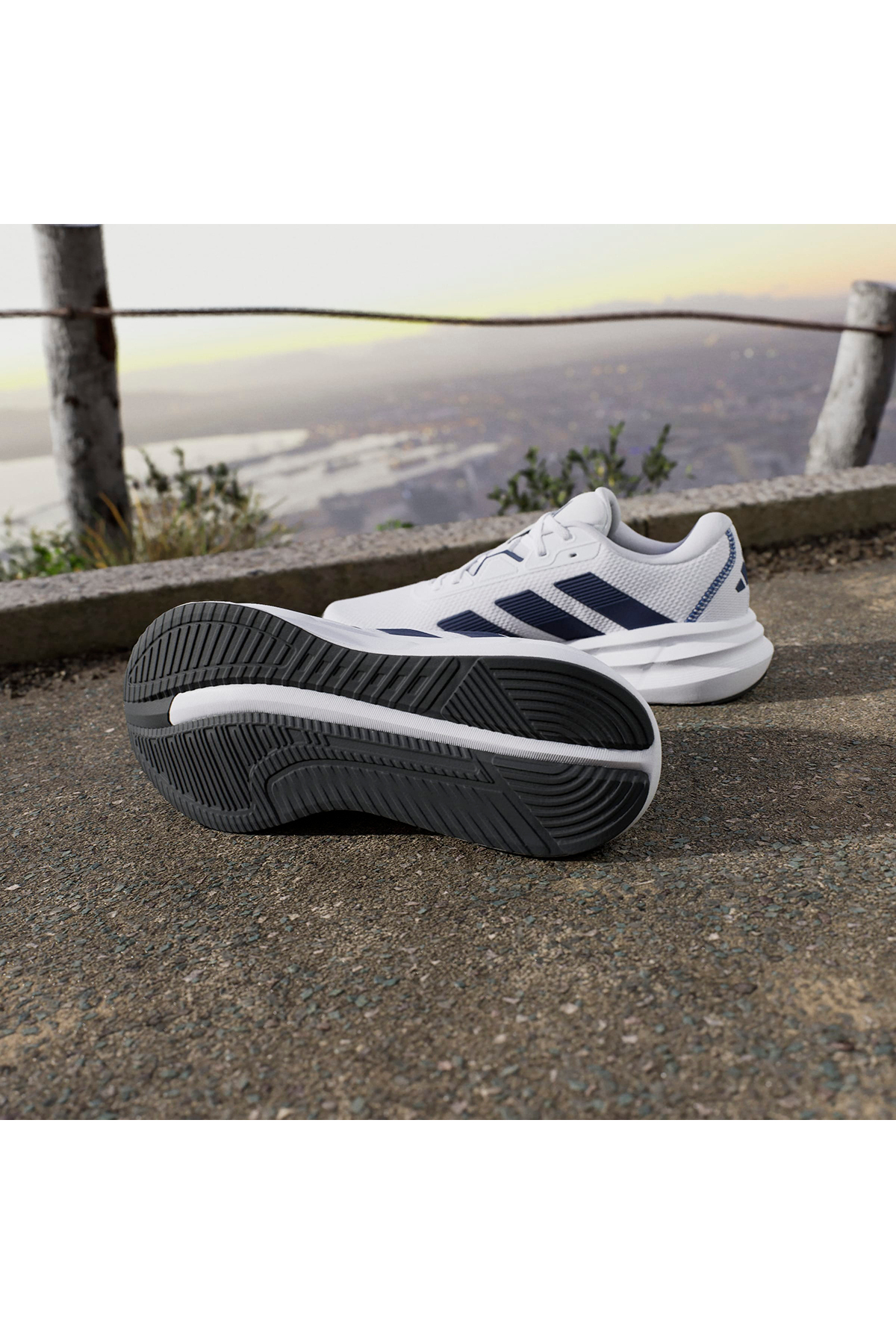 adidas  Galaxy 7 Erkek Beyaz Koşu Ayakkabısı JQ2620 - Görsel 3