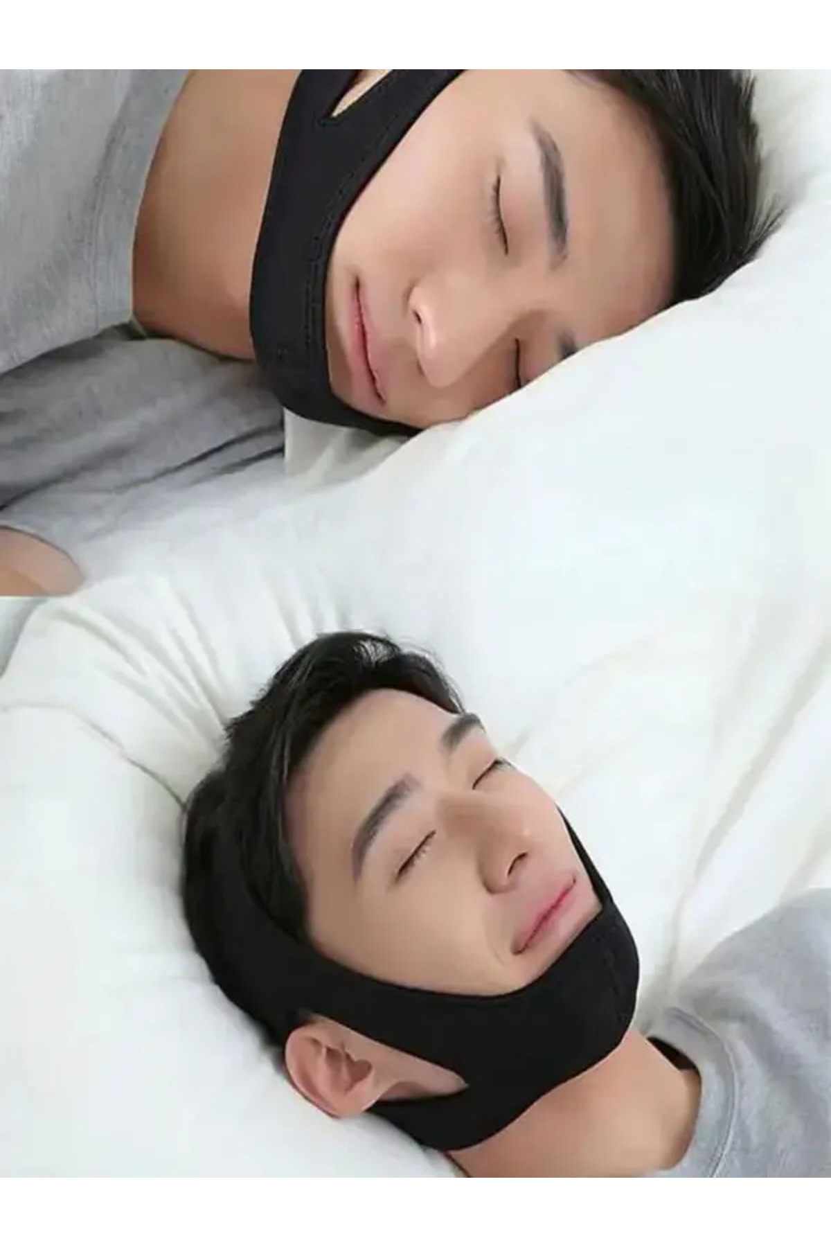 Ankaflex Unisex Neopren Uyku Apnesi Ağız Bandı Horlama Önleyici Çene Hizalama Cihazı