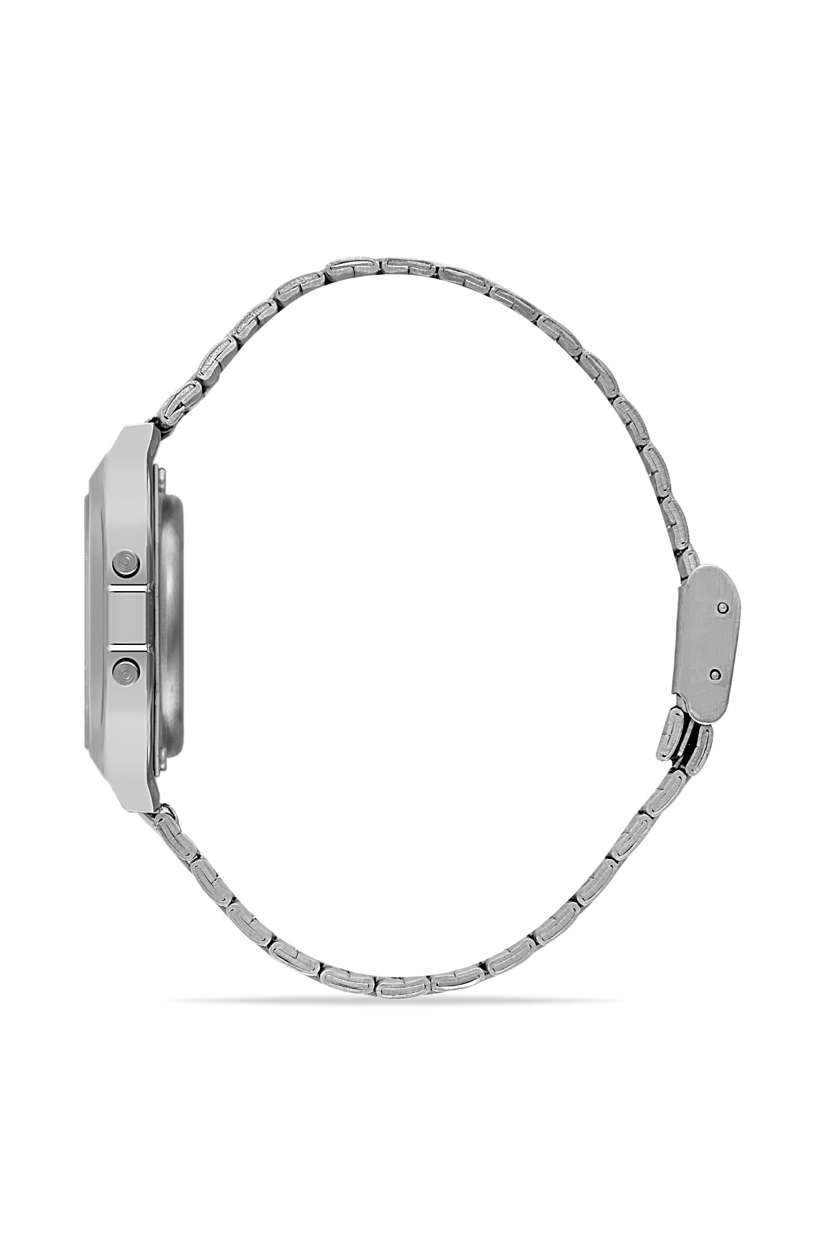 Ticarto Unisex Gümüş Retro Digital Kol Saati TCTSR003902S0330 görsel 2