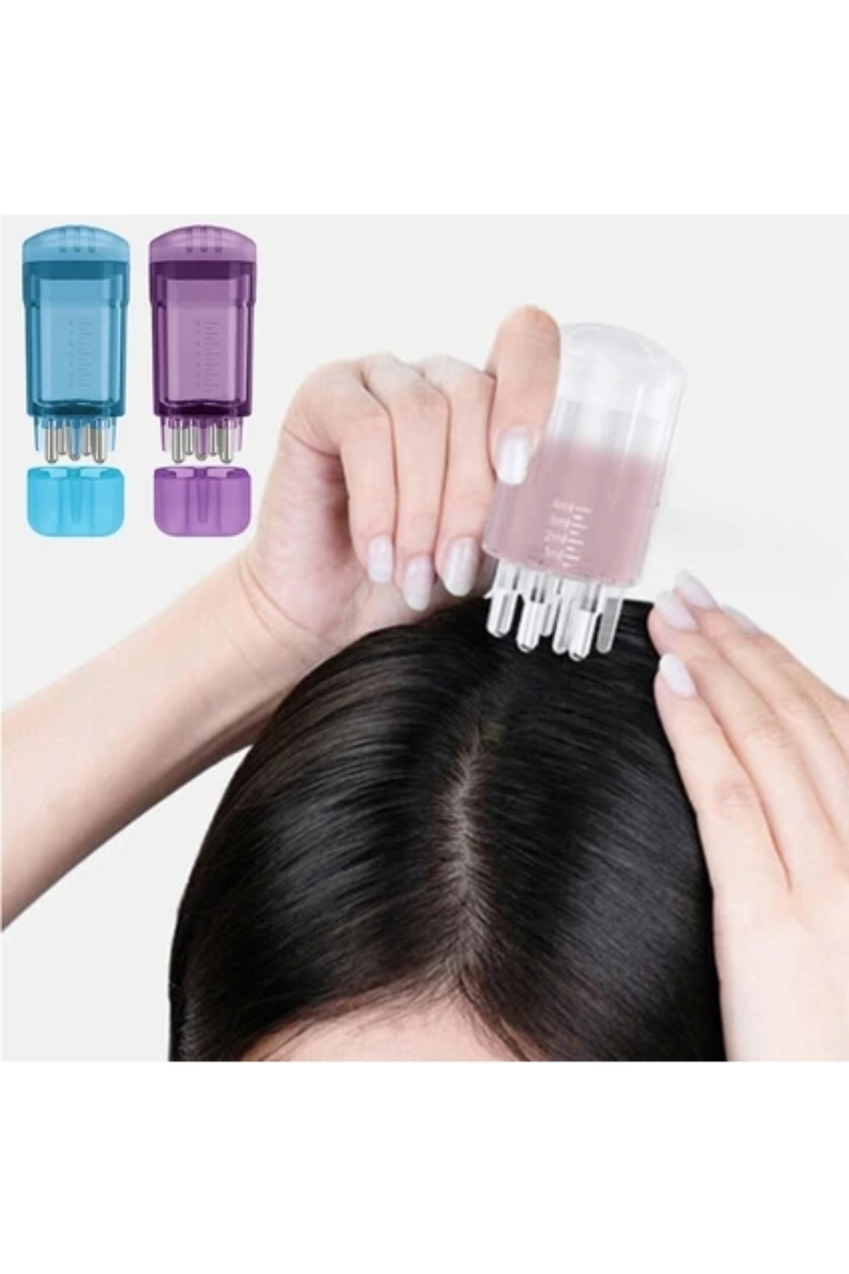 Mini Serum Uygulama Aplikatörü Saç Derisi ve Cilt İçin Saç Serum Şişesi — Mrym-0658 — تصویر 7 از 8