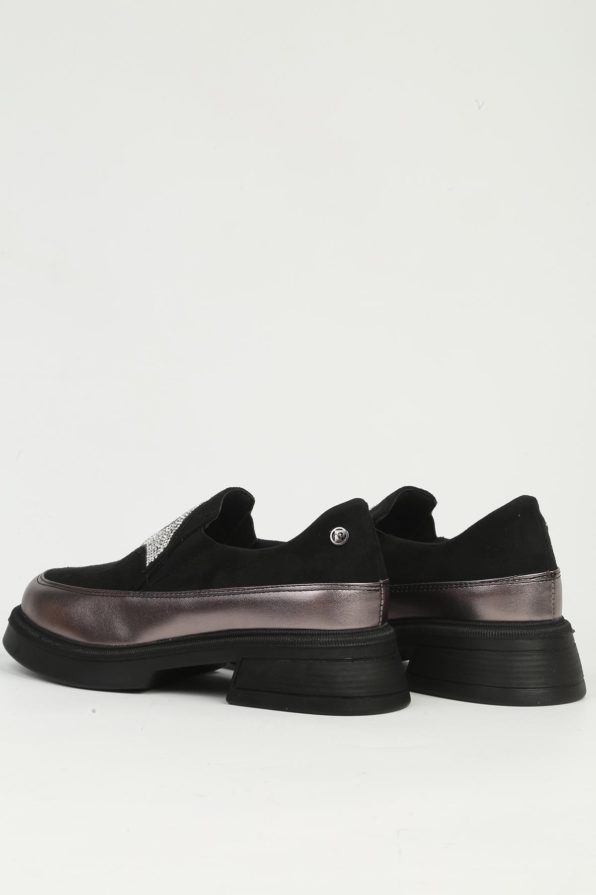 Pierre Cardin Platin Kadın Loafer PC-55217 görsel 4