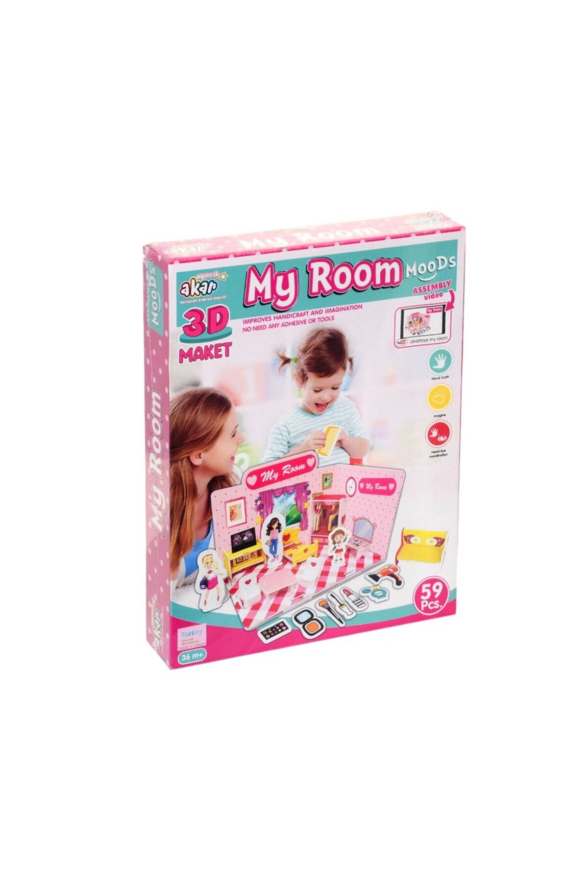 Akar Benim Odam Maket 3 Boyutlu Puzzle