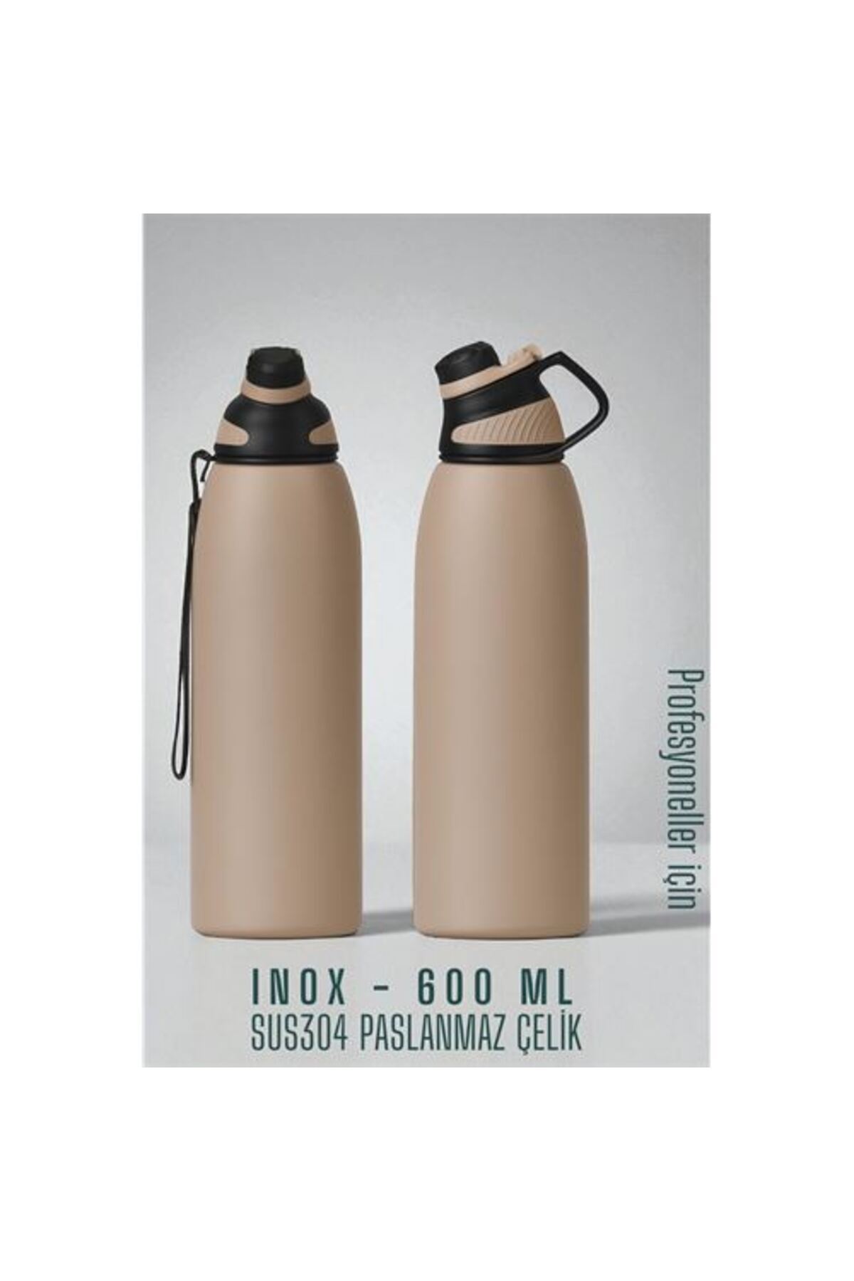 artlab Art Inox Çelik Termos - 600 Ml Sus304 Çelik Termos Profesyonel Pudra Lab