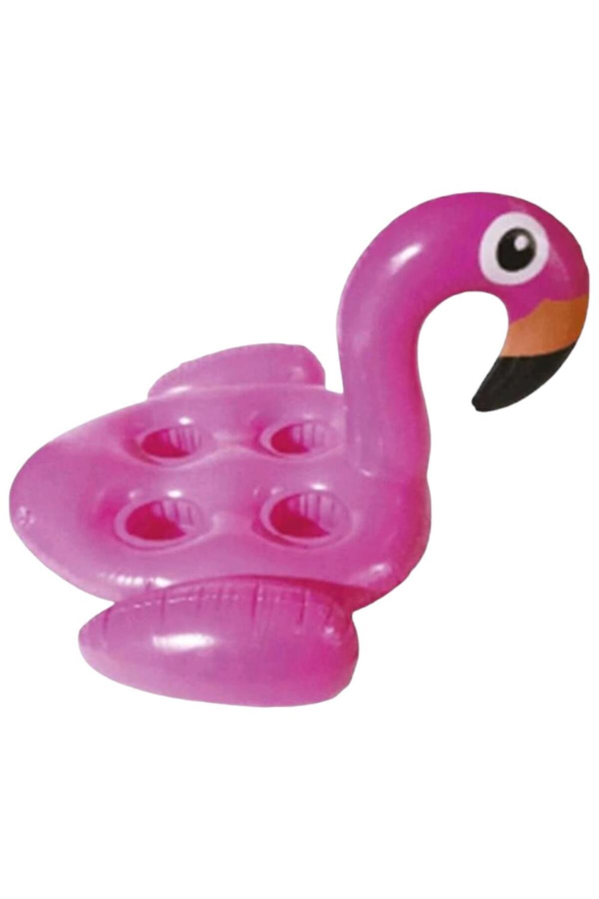 MİVOLA Flamingo Şekilli 4'lü Bardaklık - 1909044 (Lisinya)