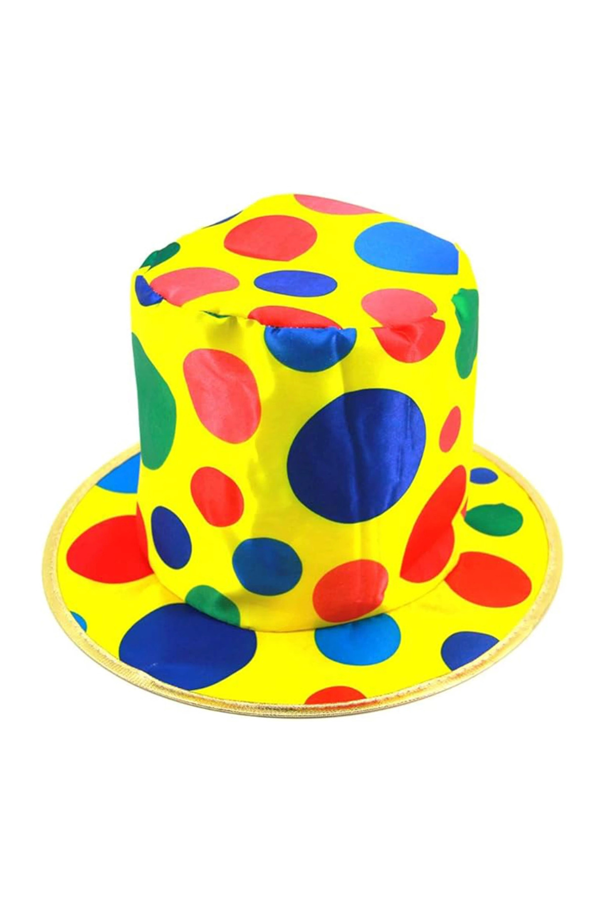 ahsun Palyaço Şapkası Rengarenk Puantiyeli 19 Cm - Lisinya