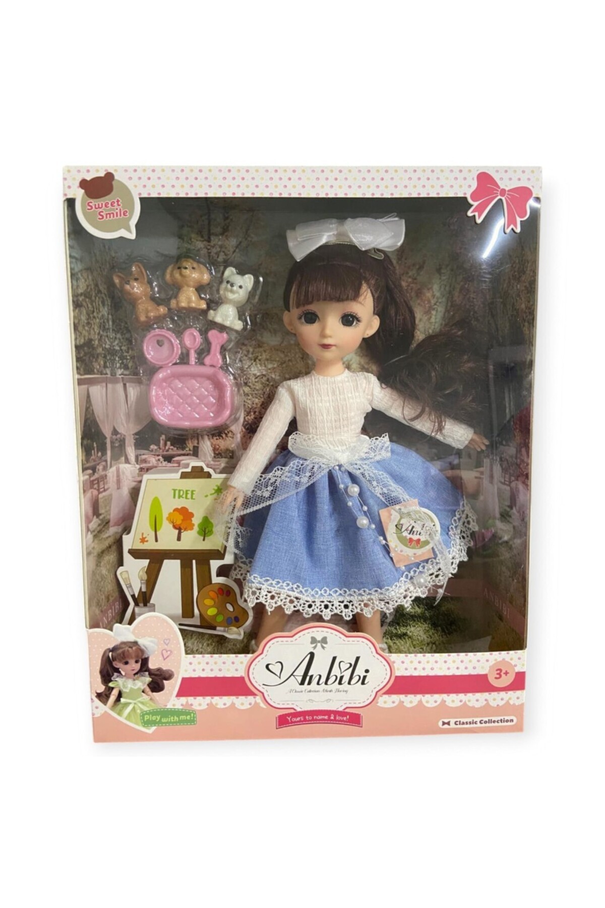 isiltikidsmoda Anbibi Premium Bebek Hareketli Aksesuarlı - WX197-1-MAVİ (Lisinya) fotoğrafı 4 (önizleme)