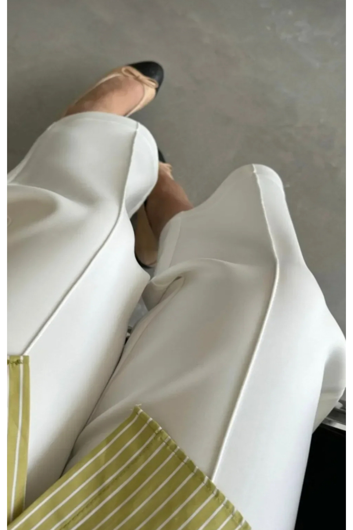 nizzell  YENİ SEZON LÜX KALİTE ÇİMALI SCUBA PANTOLON - Görsel 4